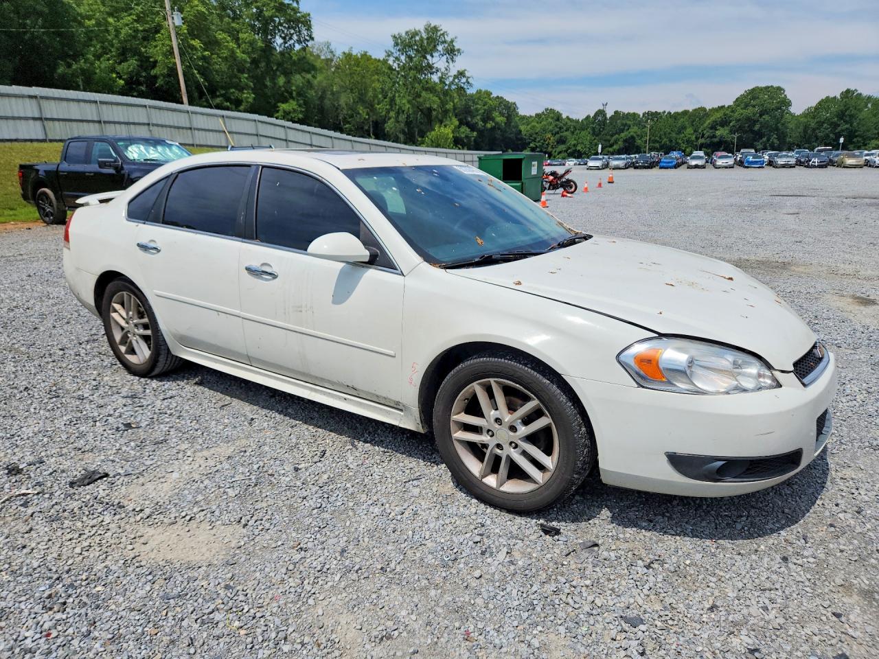 2015 Chevrolet Impala Limited Ltz White vin: 2G1WC5E3XF1113669