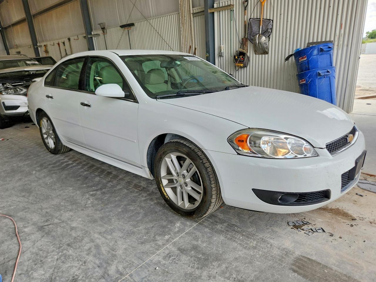 2015 Chevrolet Impala Limited Ltz White vin: 2G1WC5E3XF1163004