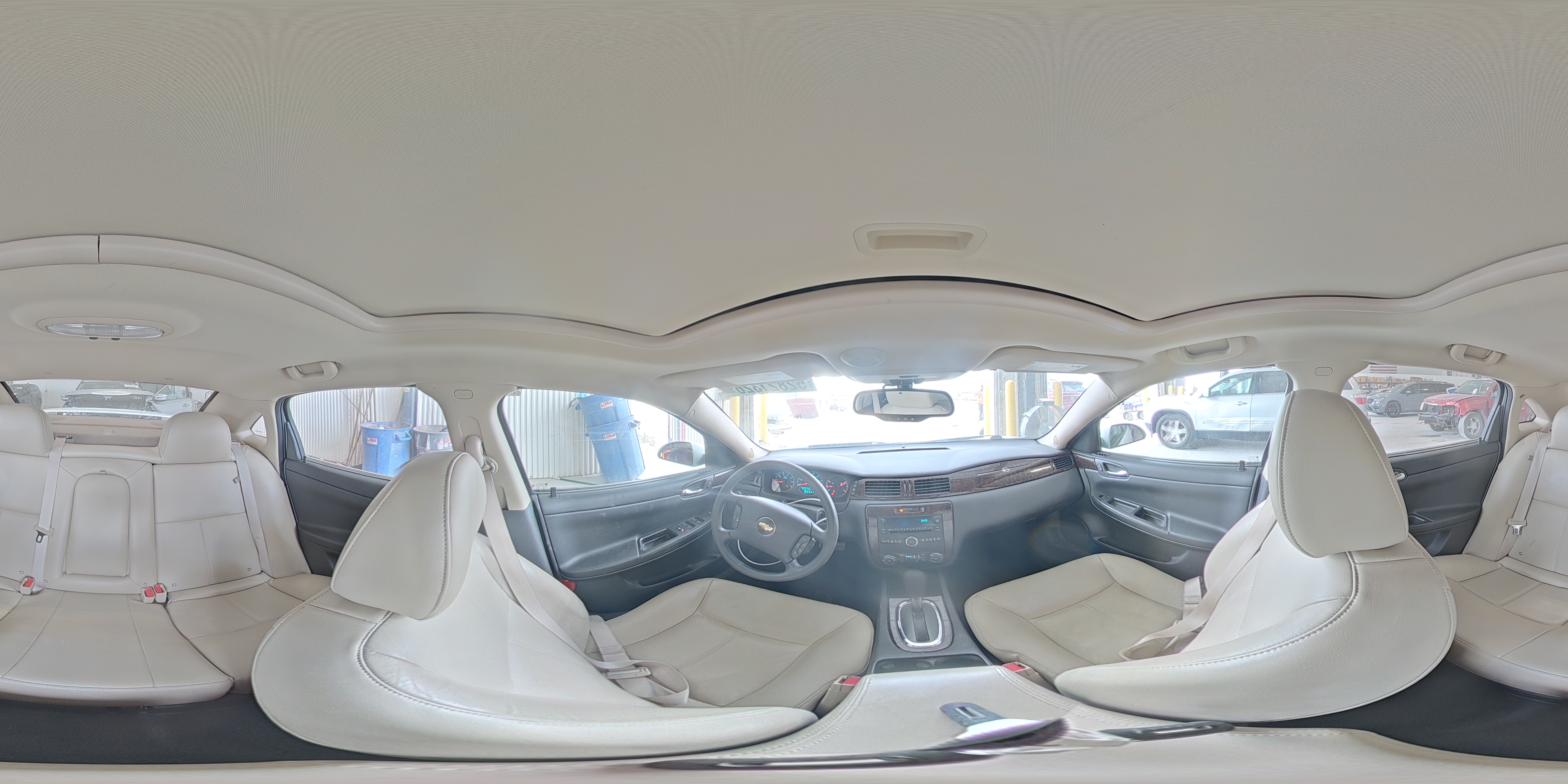 2015 Chevrolet Impala Limited Ltz White vin: 2G1WC5E3XF1163004