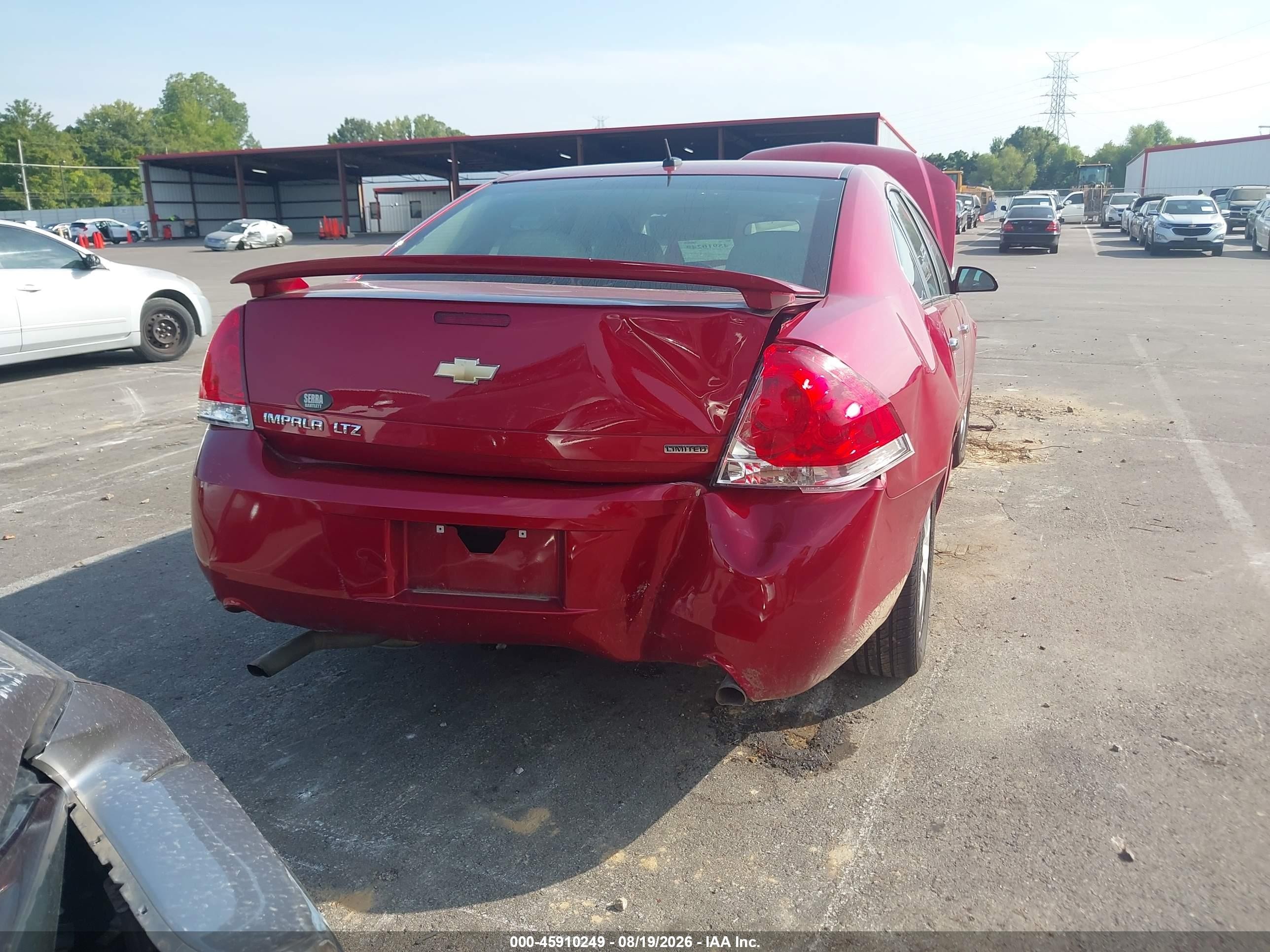 2015 Chevrolet Impala Limited Ltz Red vin: 2G1WC5E3XF1166016