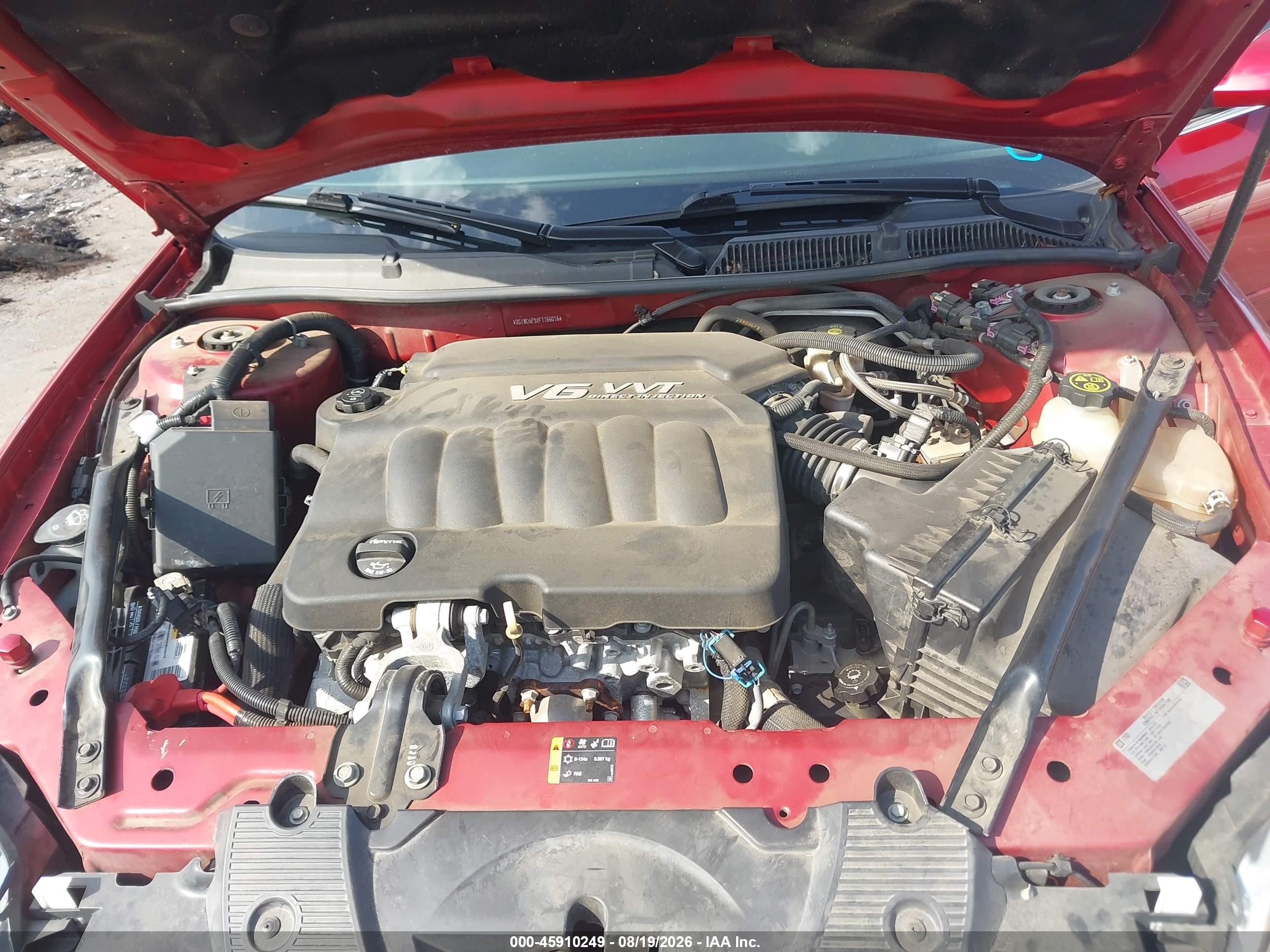 2015 Chevrolet Impala Limited Ltz Red vin: 2G1WC5E3XF1166016