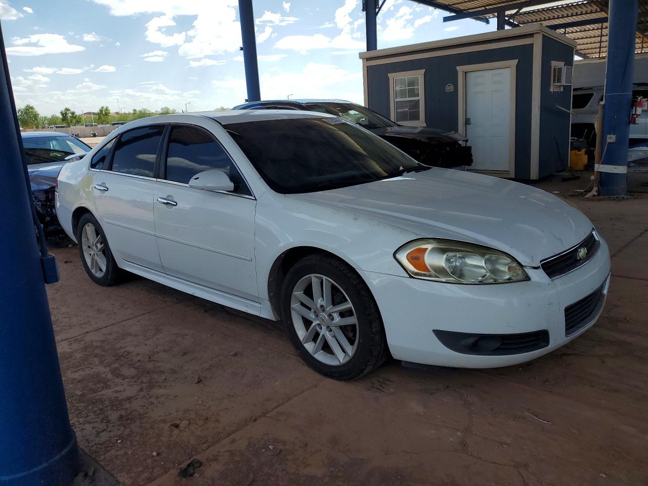 2010 Chevrolet Impala Ltz White vin: 2G1WC5EM0A1264327