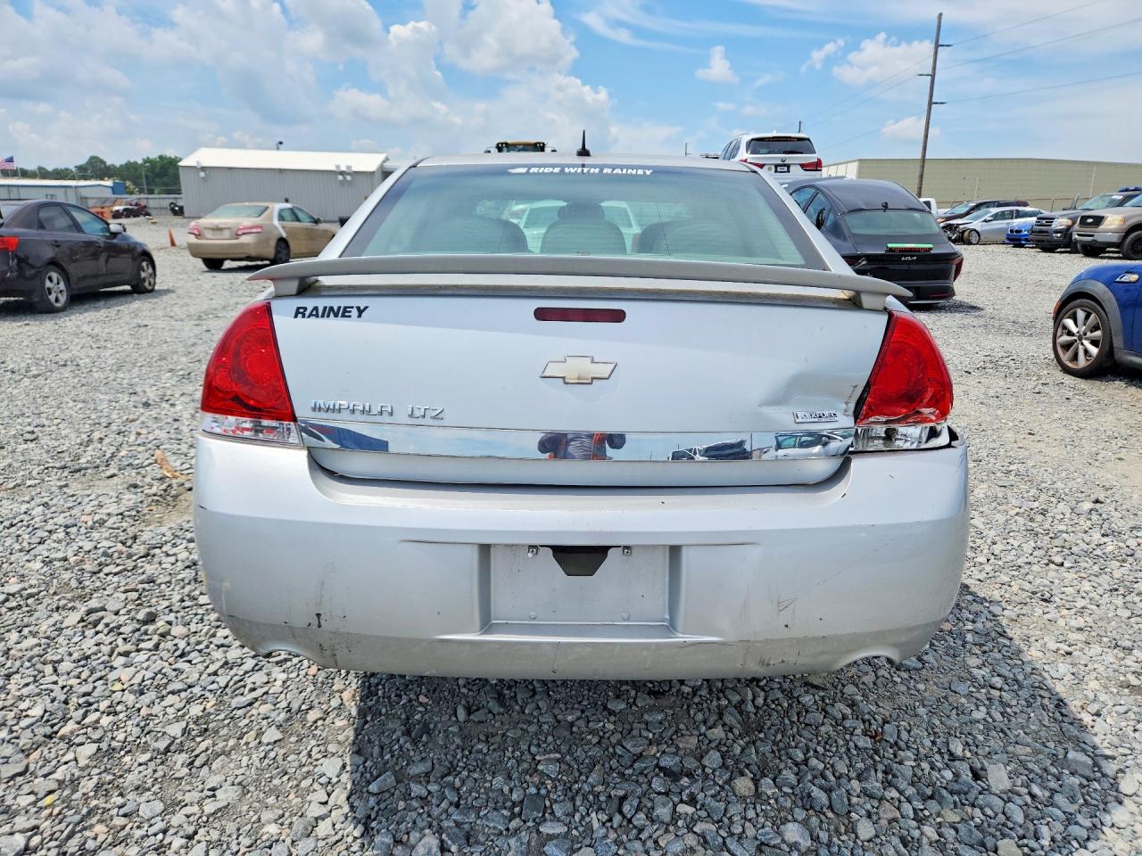 2011 Chevrolet Impala Ltz Silver vin: 2G1WC5EM0B1100089
