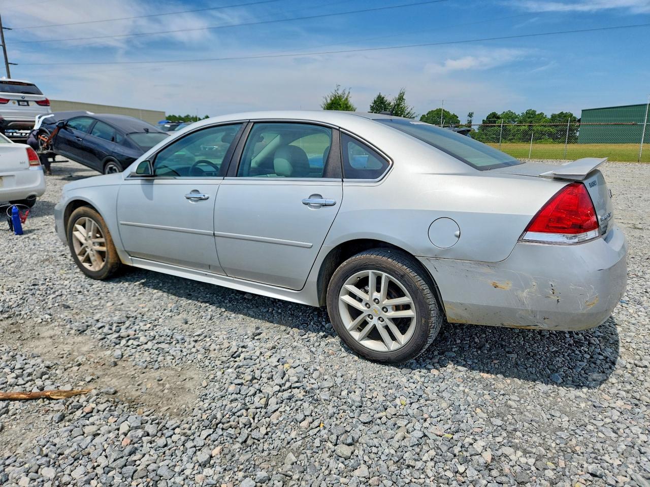 2011 Chevrolet Impala Ltz Silver vin: 2G1WC5EM0B1100089