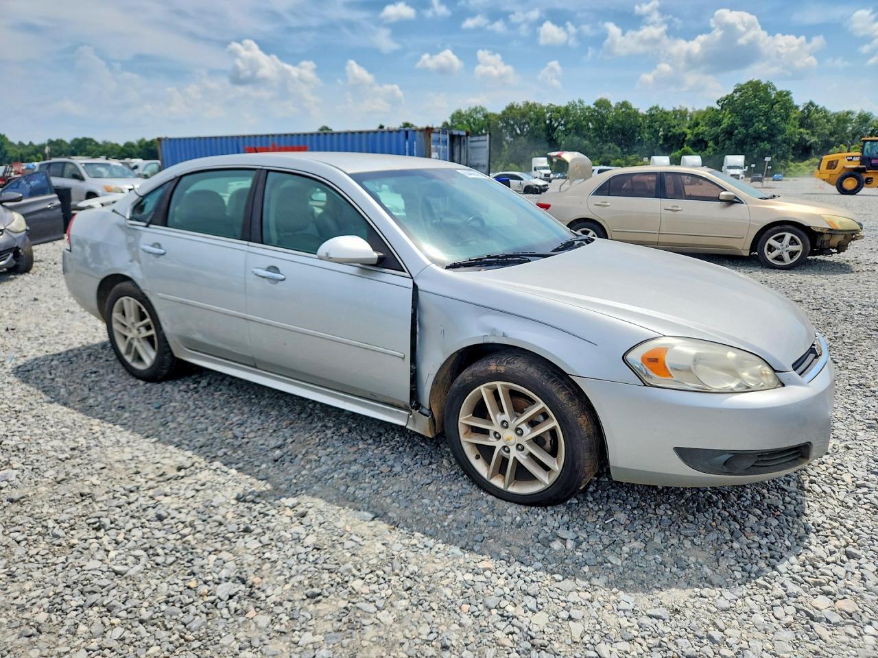 2011 Chevrolet Impala Ltz Silver vin: 2G1WC5EM0B1100089