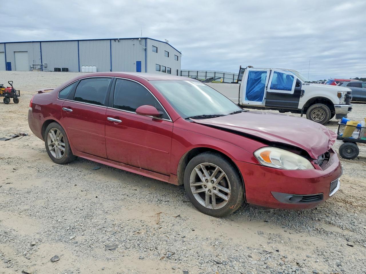 2011 Chevrolet Impala Ltz Red vin: 2G1WC5EM0B1102537