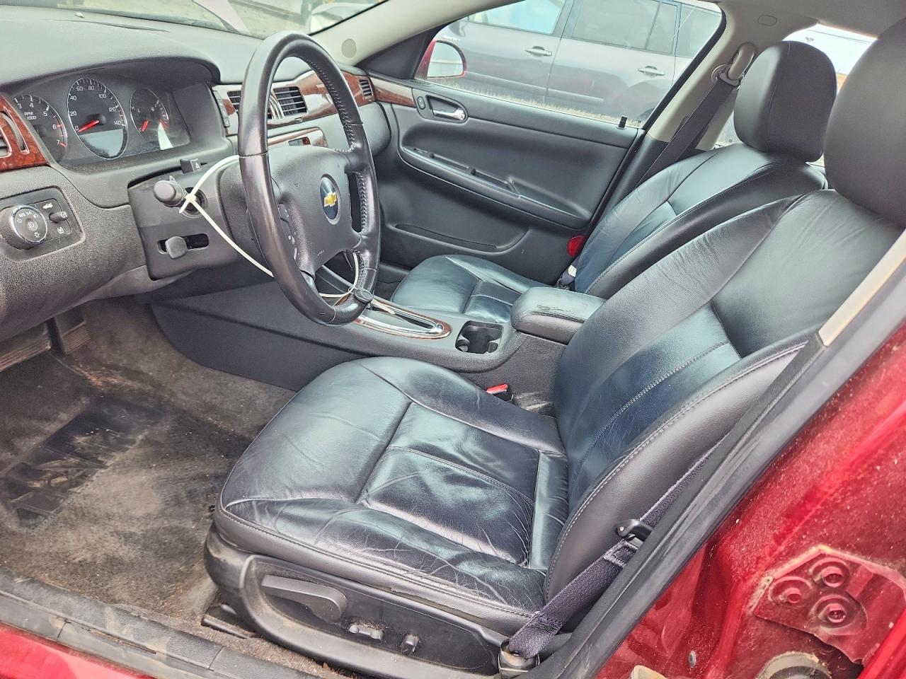 2011 Chevrolet Impala Ltz Red vin: 2G1WC5EM0B1146229