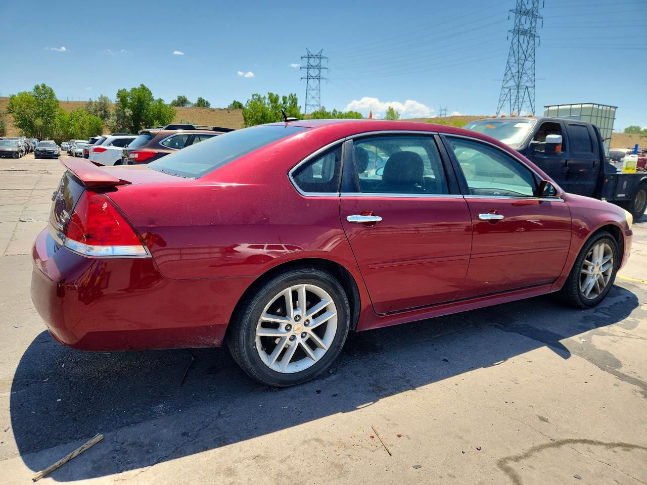 2011 Chevrolet Impala Ltz Красный vin: 2G1WC5EM1B1236392