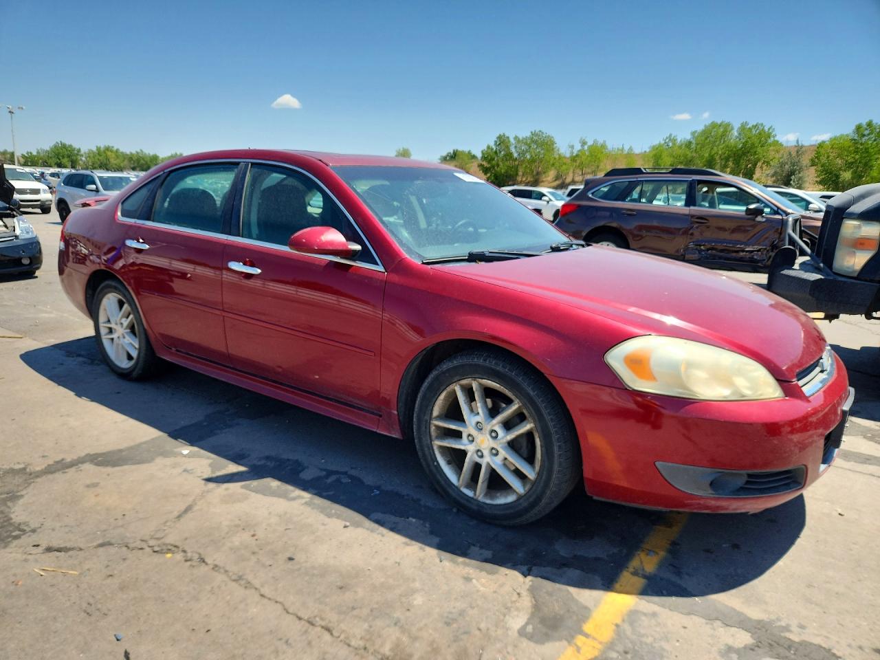 2011 Chevrolet Impala Ltz Красный vin: 2G1WC5EM1B1236392