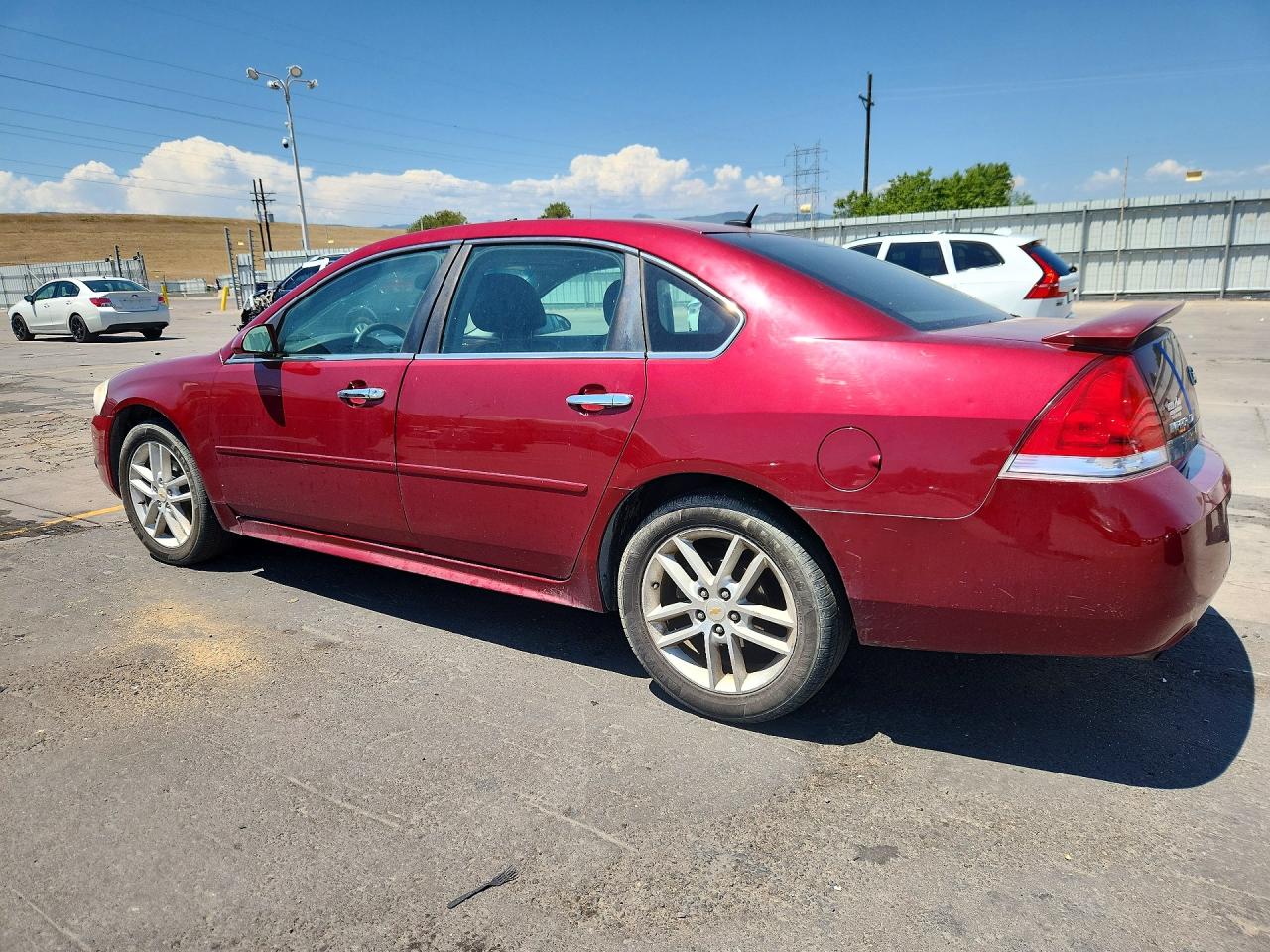 2011 Chevrolet Impala Ltz Красный vin: 2G1WC5EM1B1236392