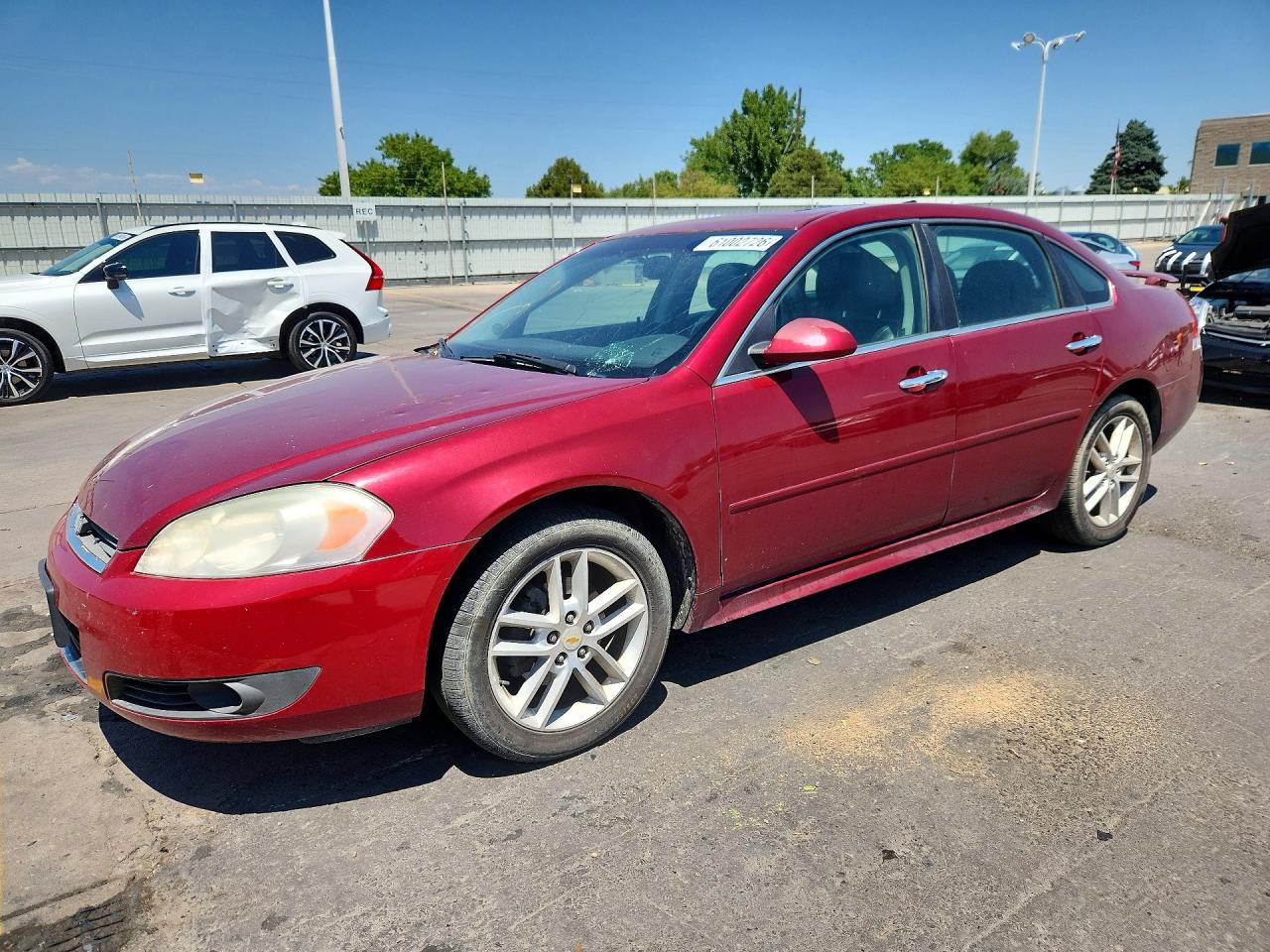 2011 Chevrolet Impala Ltz Красный vin: 2G1WC5EM1B1236392