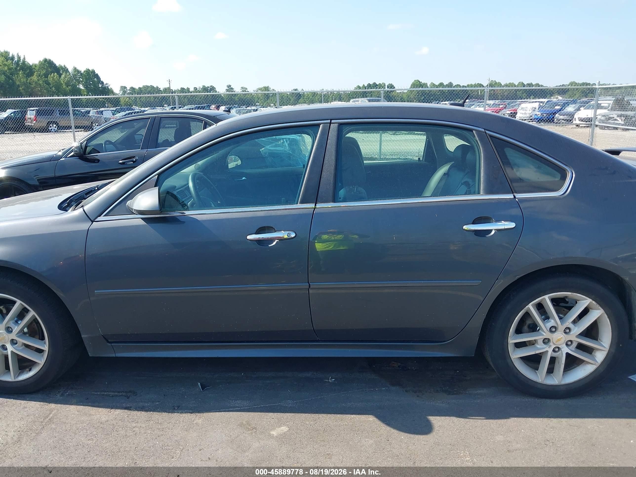 2010 Chevrolet Impala Ltz Gray vin: 2G1WC5EM2A1168991