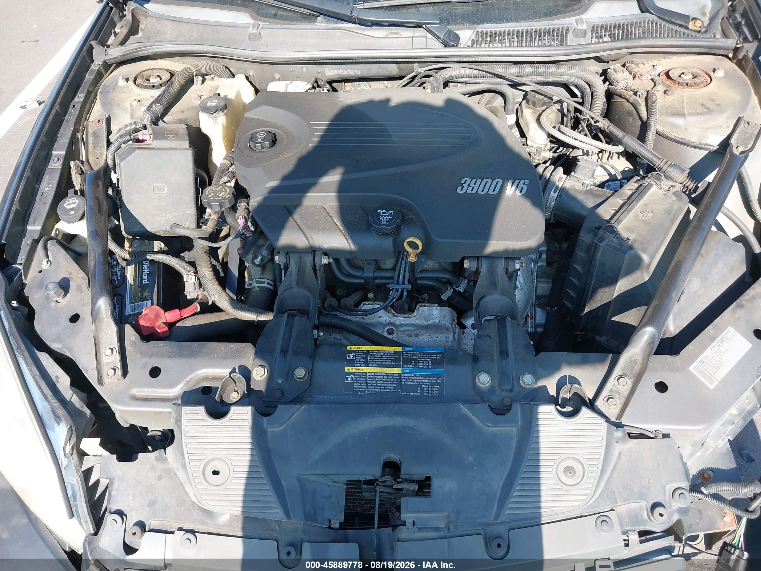 2010 Chevrolet Impala Ltz Gray vin: 2G1WC5EM2A1168991