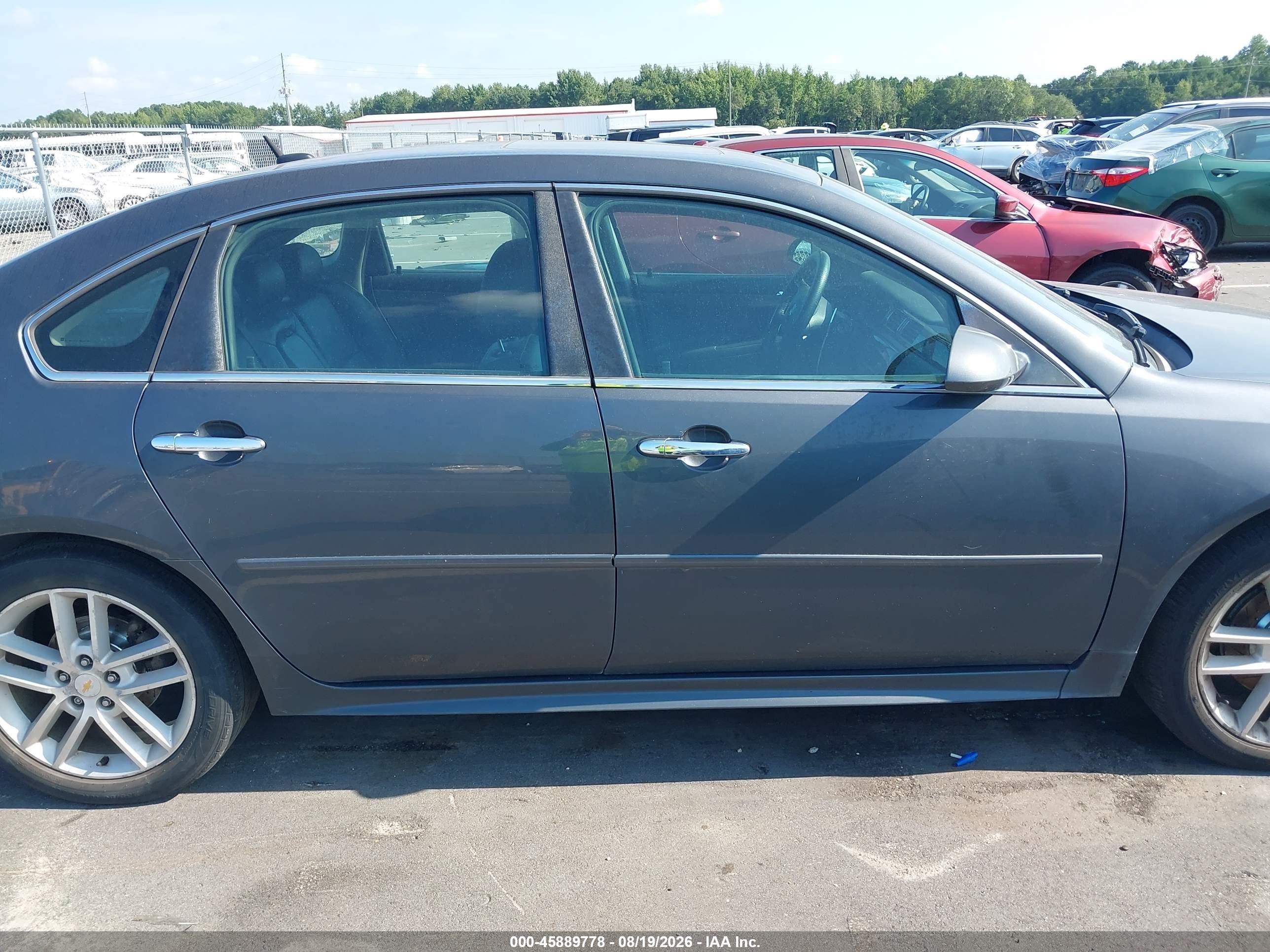 2010 Chevrolet Impala Ltz Gray vin: 2G1WC5EM2A1168991