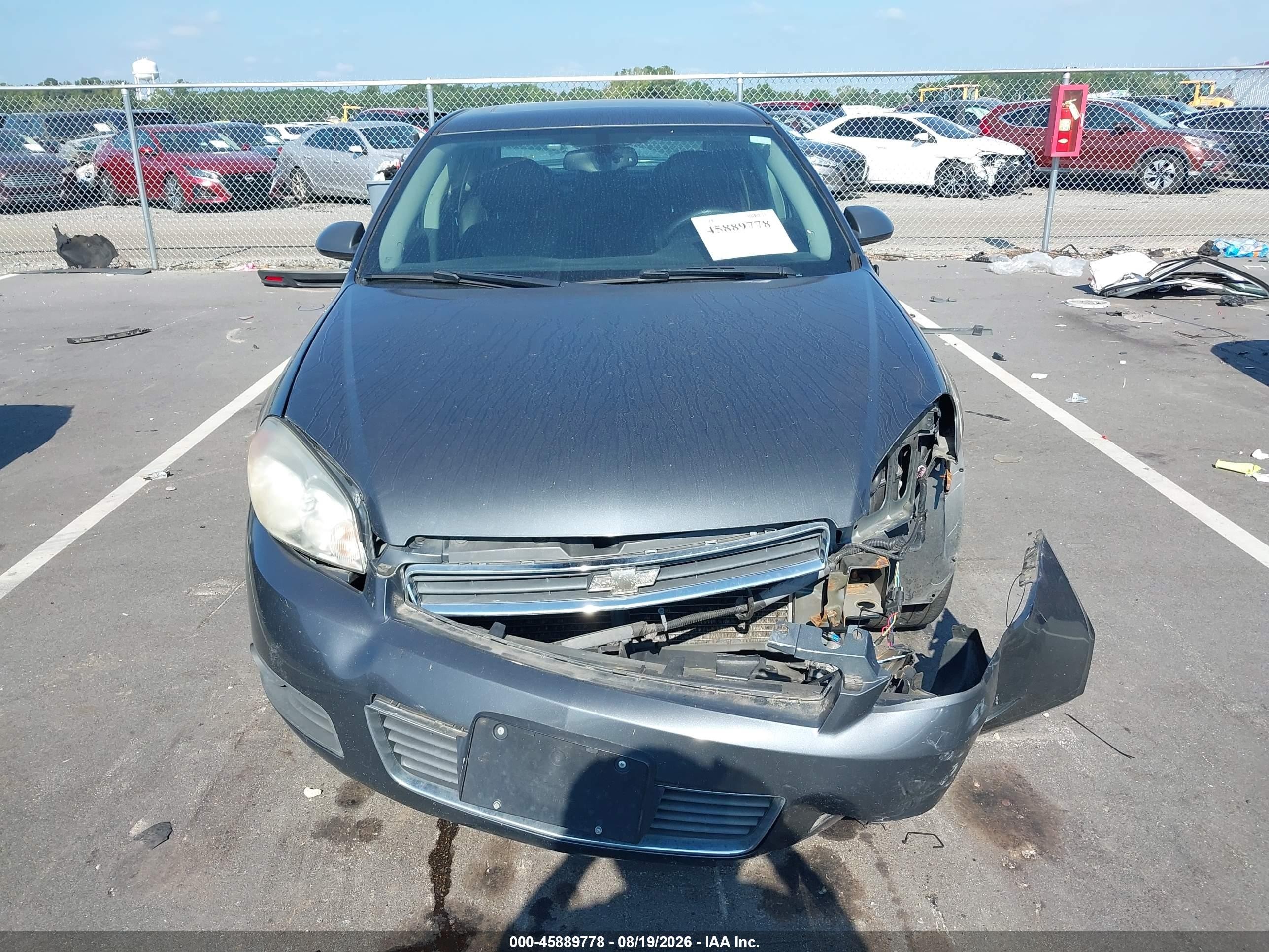 2010 Chevrolet Impala Ltz Gray vin: 2G1WC5EM2A1168991