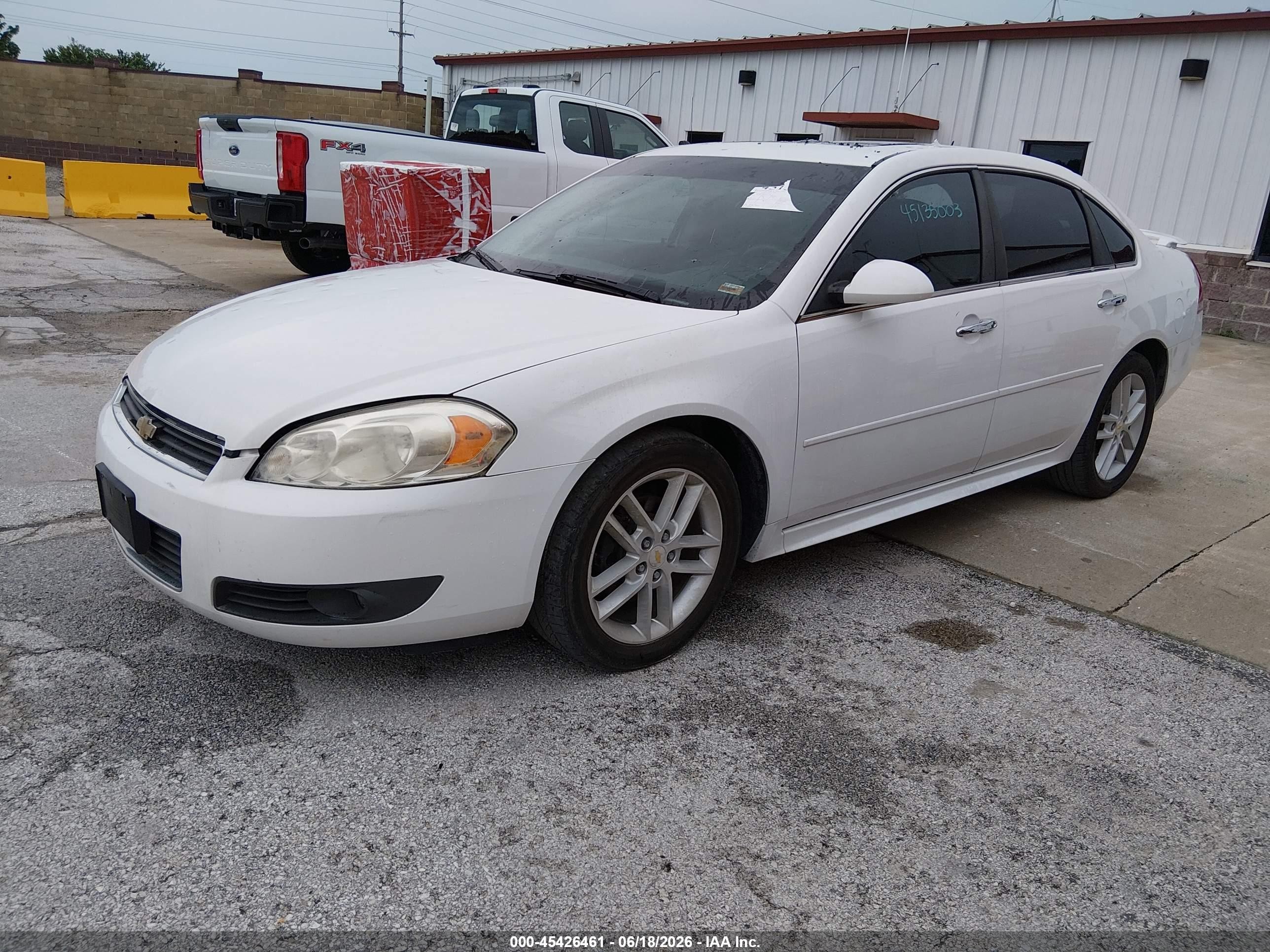 2011 Chevrolet Impala Ltz White vin: 2G1WC5EM2B1139234