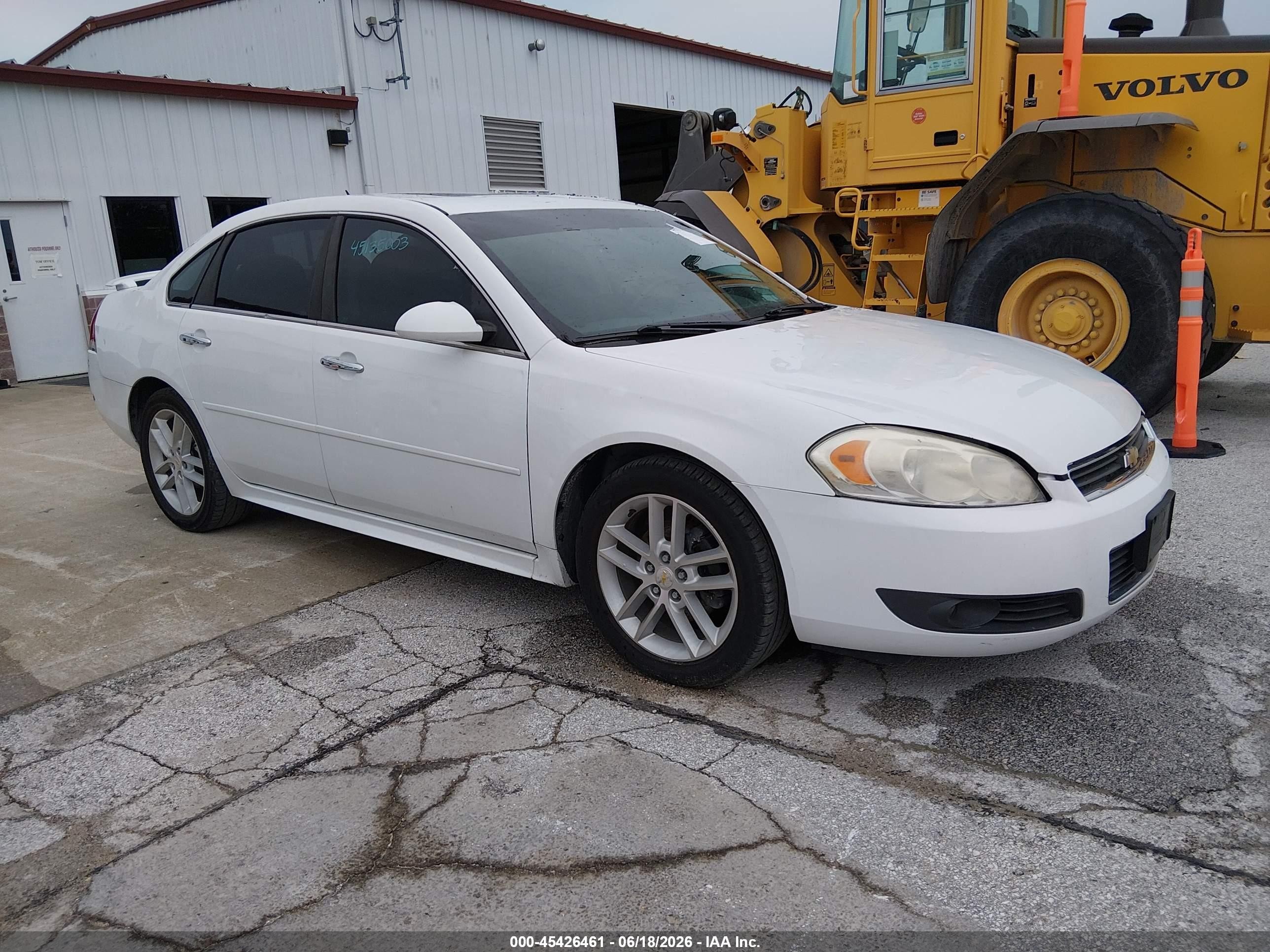2011 Chevrolet Impala Ltz White vin: 2G1WC5EM2B1139234