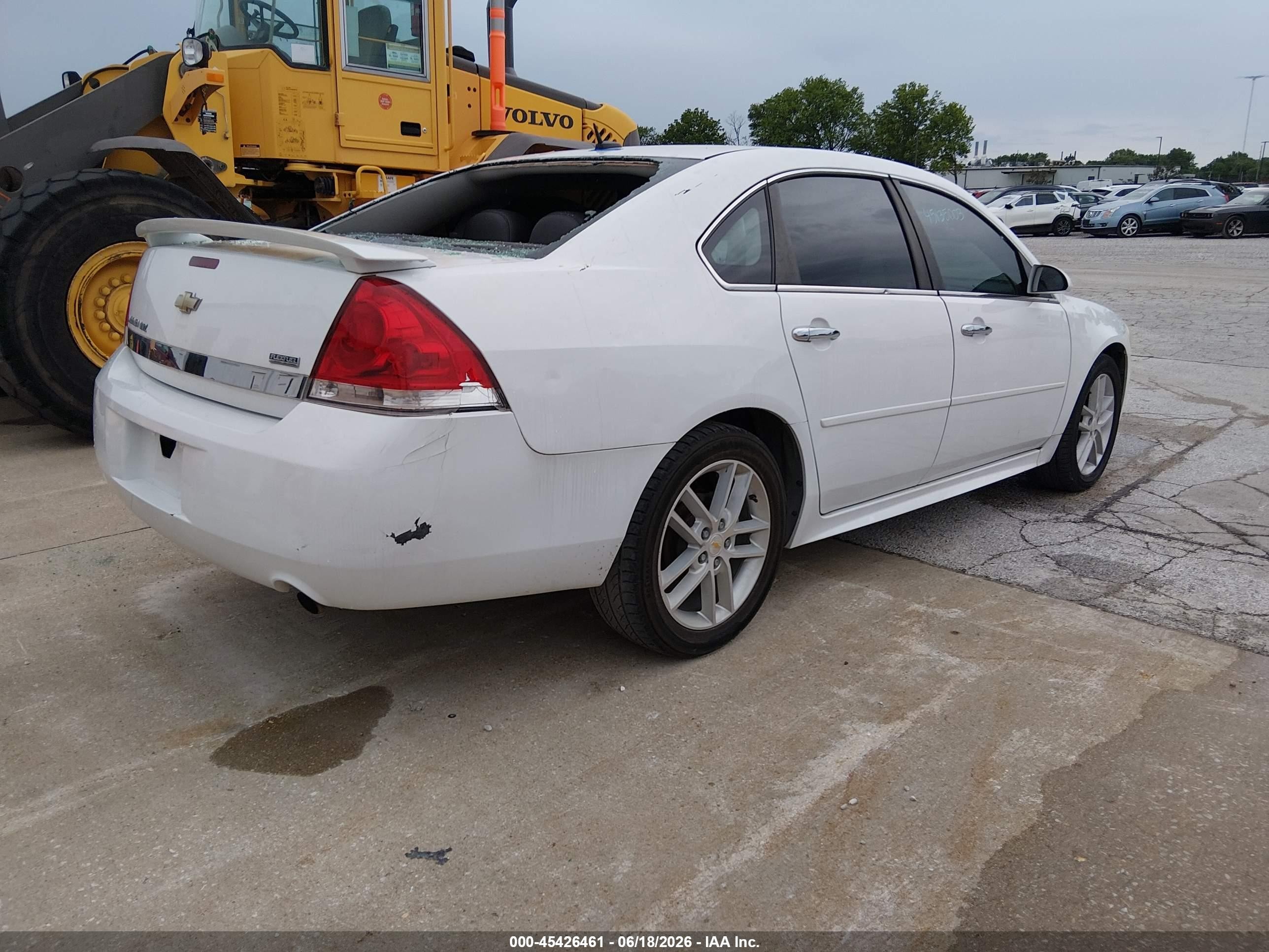 2011 Chevrolet Impala Ltz White vin: 2G1WC5EM2B1139234