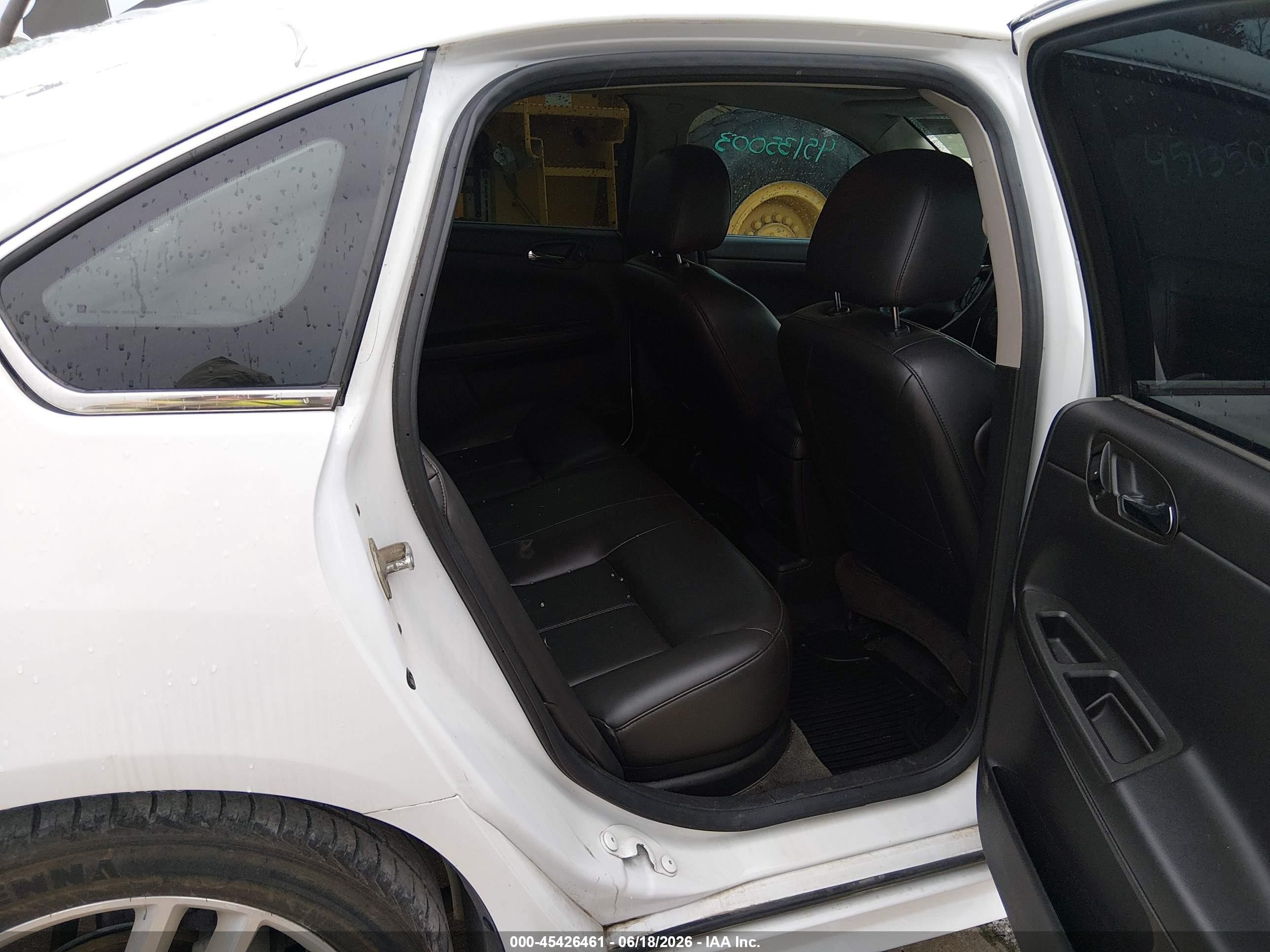 2011 Chevrolet Impala Ltz White vin: 2G1WC5EM2B1139234