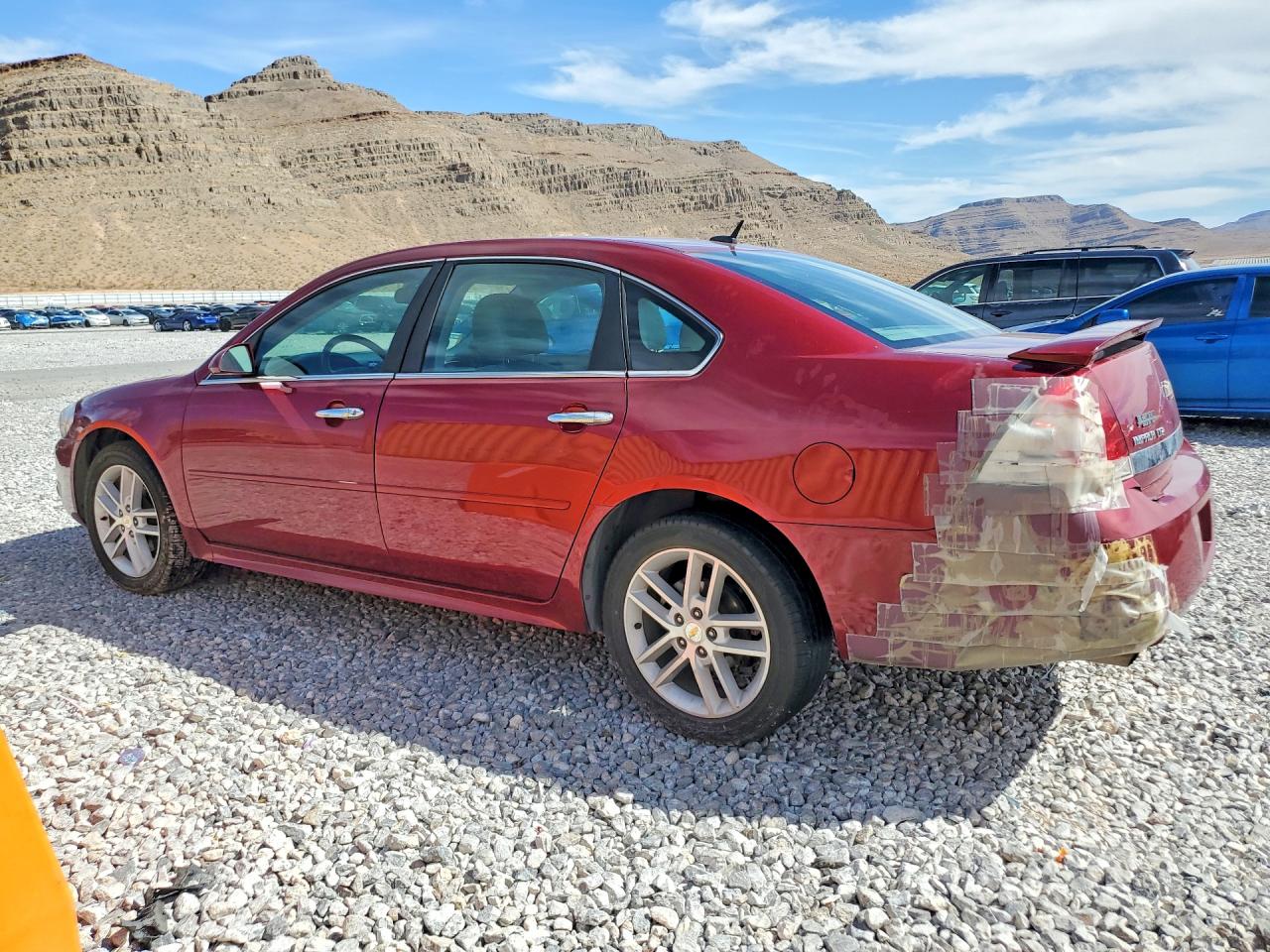 2011 Chevrolet Impala Ltz Burgundy vin: 2G1WC5EM2B1152212