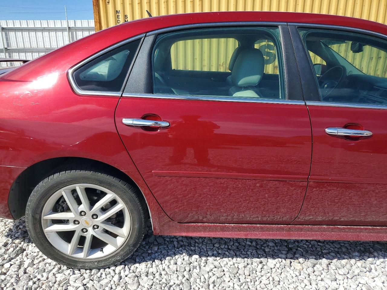 2011 Chevrolet Impala Ltz Burgundy vin: 2G1WC5EM2B1152212