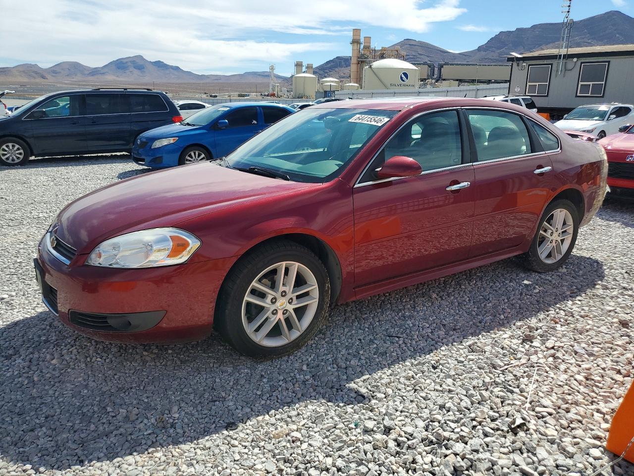 2011 Chevrolet Impala Ltz Burgundy vin: 2G1WC5EM2B1152212