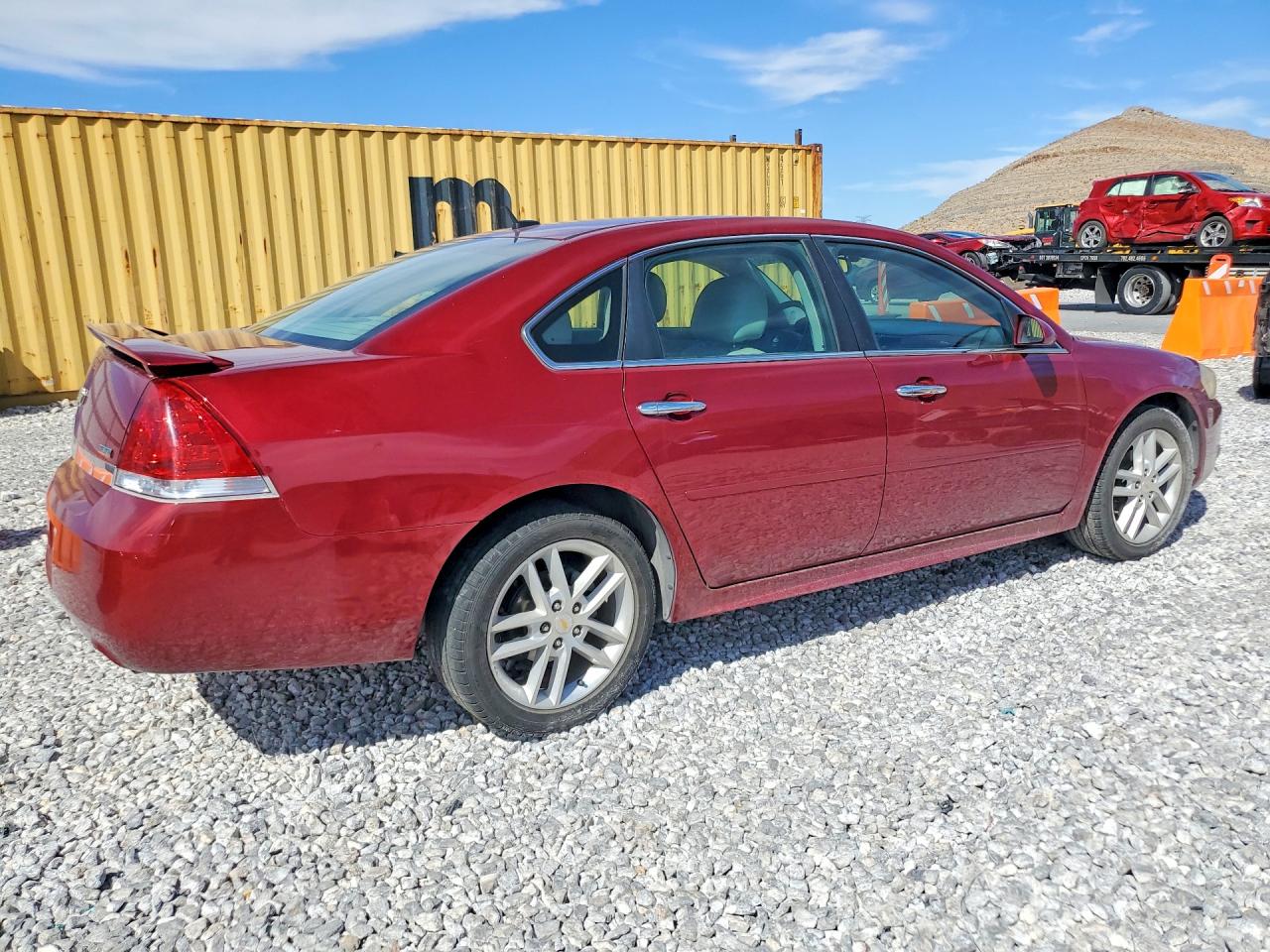 2011 Chevrolet Impala Ltz Burgundy vin: 2G1WC5EM2B1152212