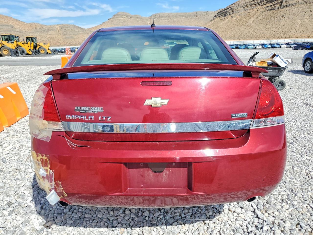 2011 Chevrolet Impala Ltz Burgundy vin: 2G1WC5EM2B1152212