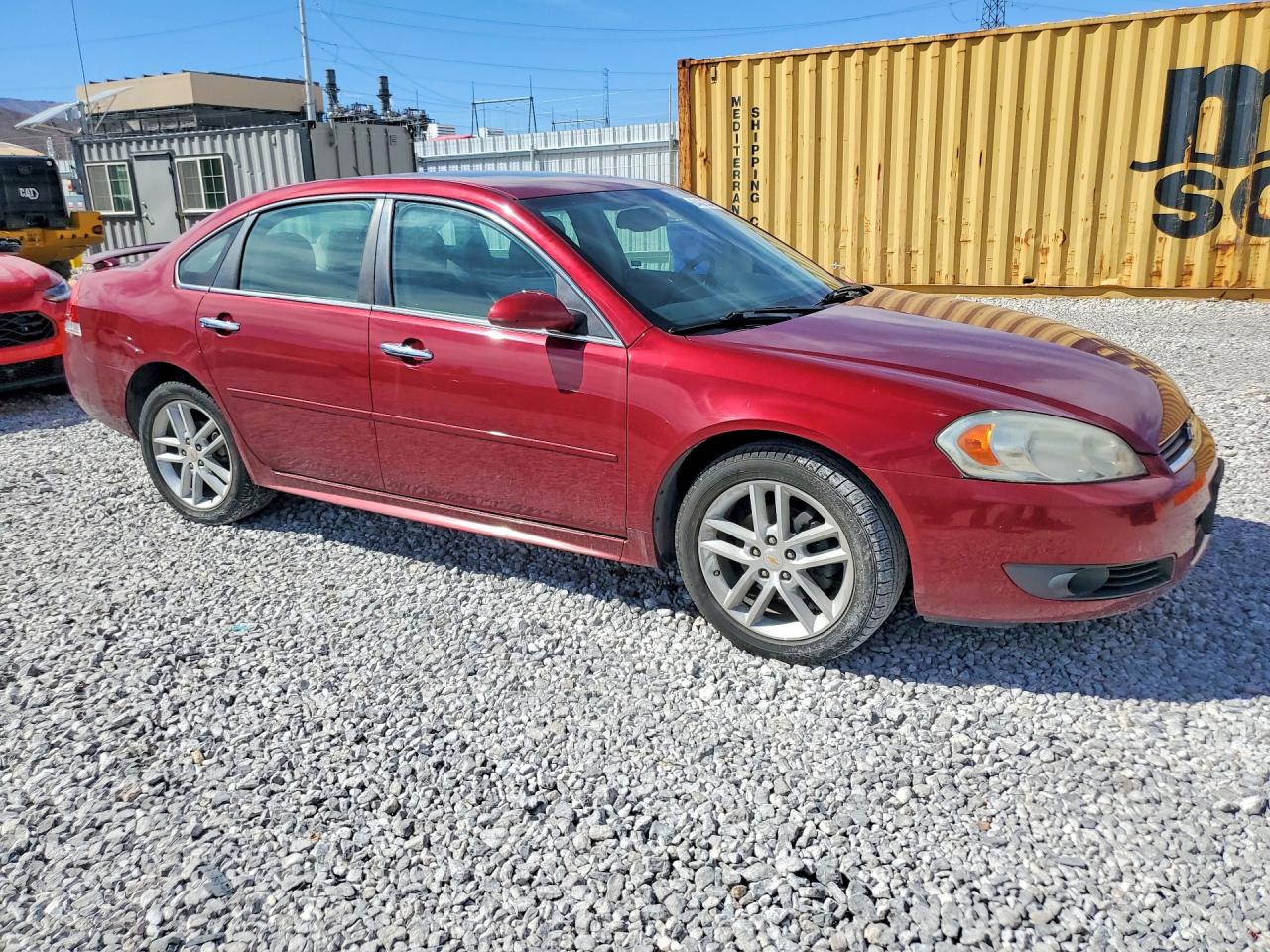 2011 Chevrolet Impala Ltz Burgundy vin: 2G1WC5EM2B1152212