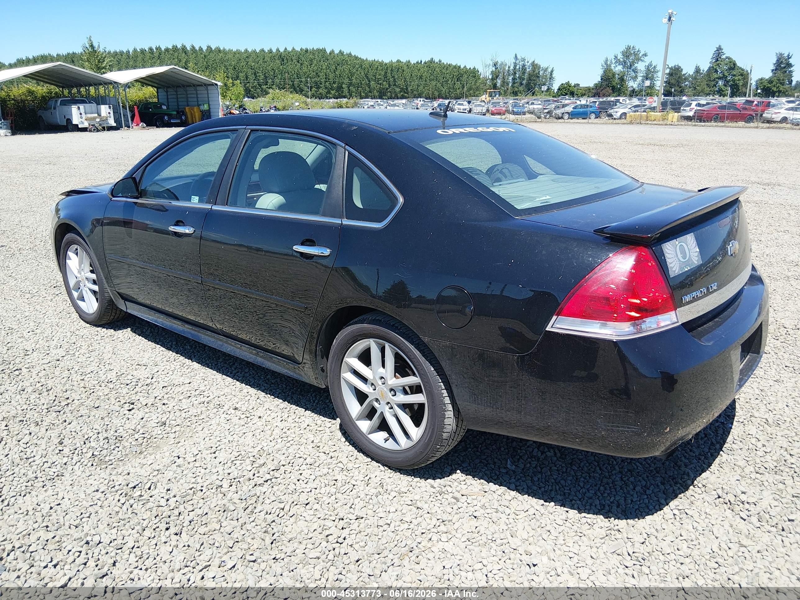 2010 Chevrolet Impala Ltz Black vin: 2G1WC5EM4A1141808