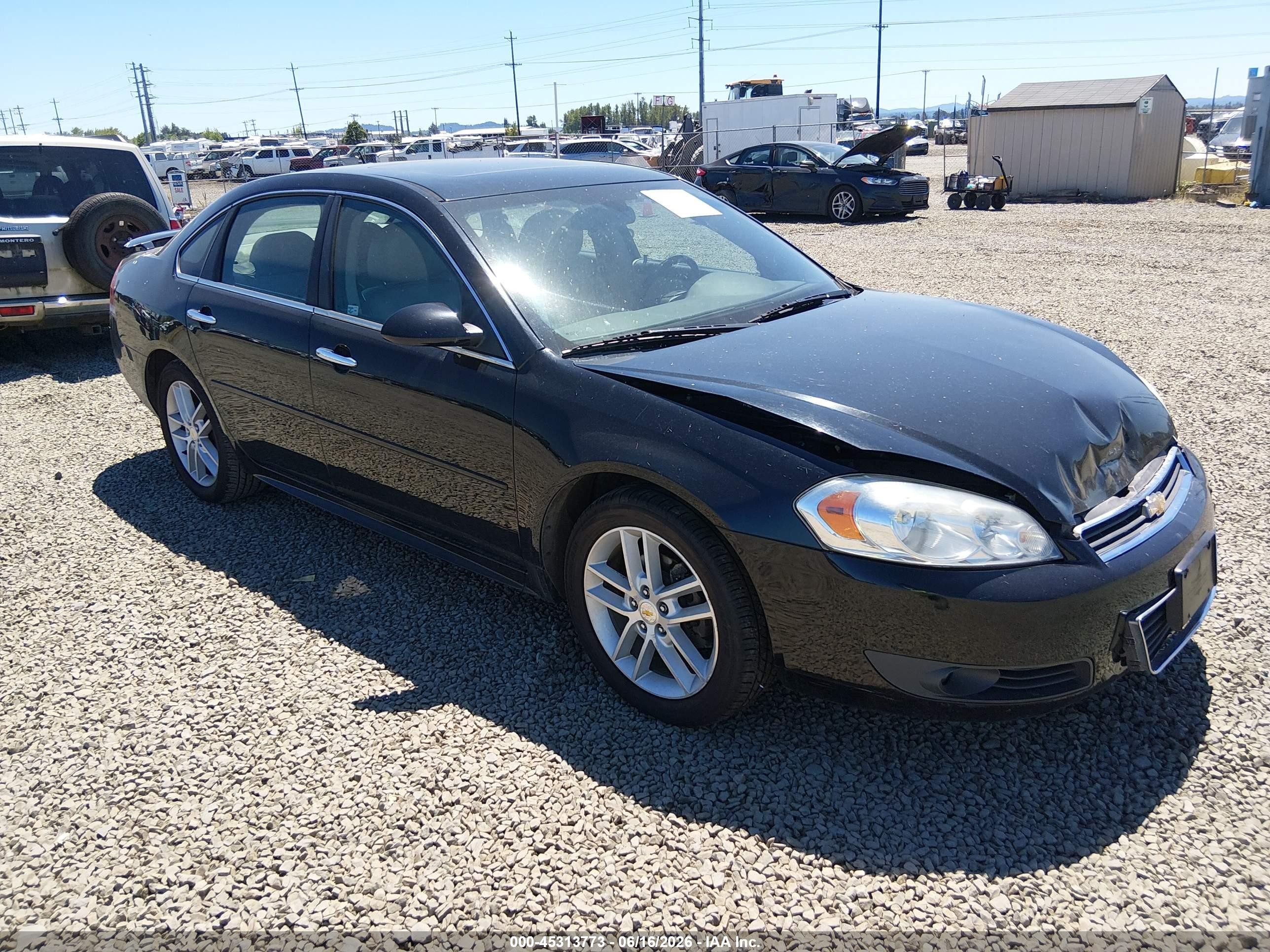 2010 Chevrolet Impala Ltz Black vin: 2G1WC5EM4A1141808