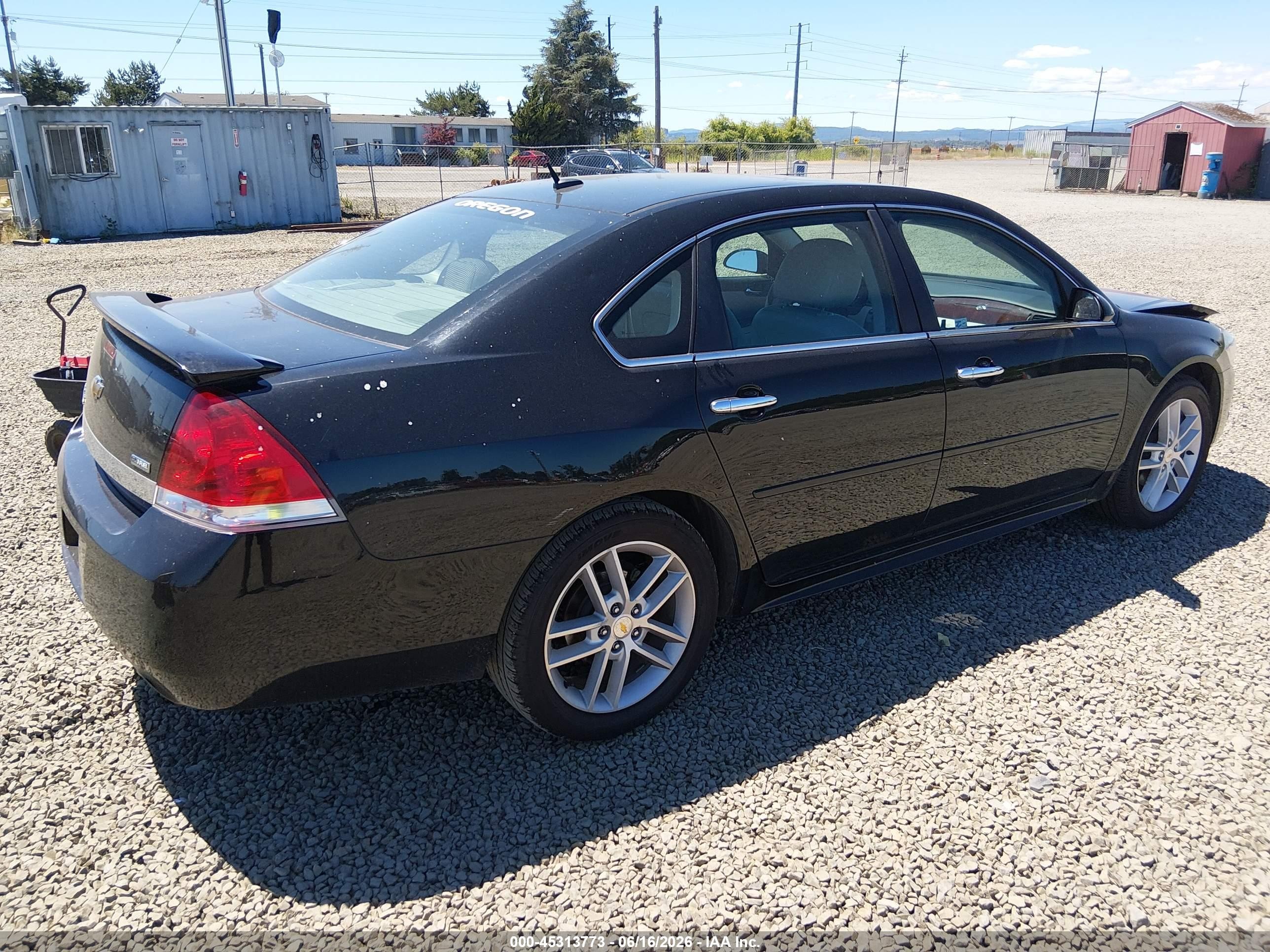 2010 Chevrolet Impala Ltz Black vin: 2G1WC5EM4A1141808