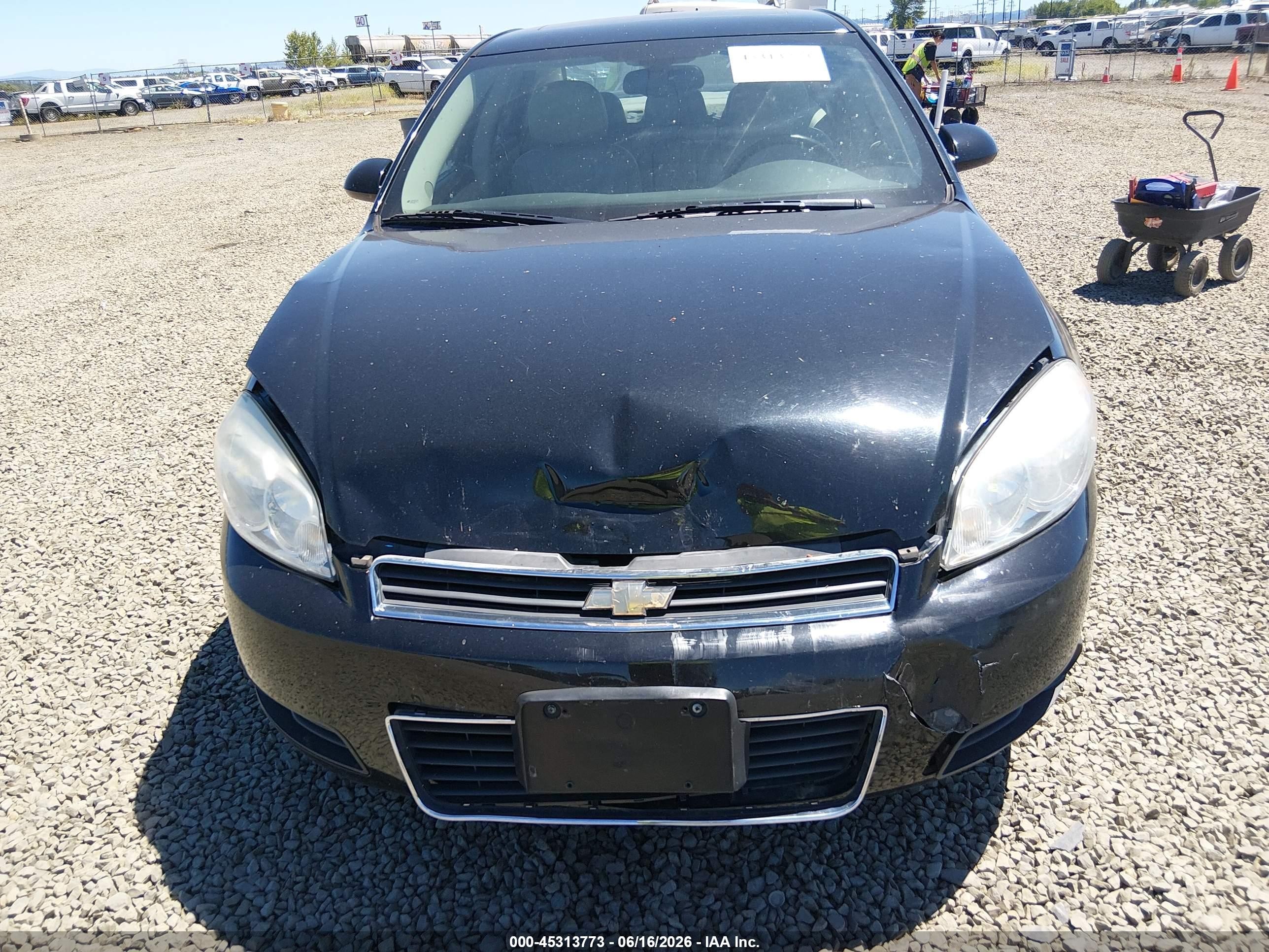 2010 Chevrolet Impala Ltz Black vin: 2G1WC5EM4A1141808