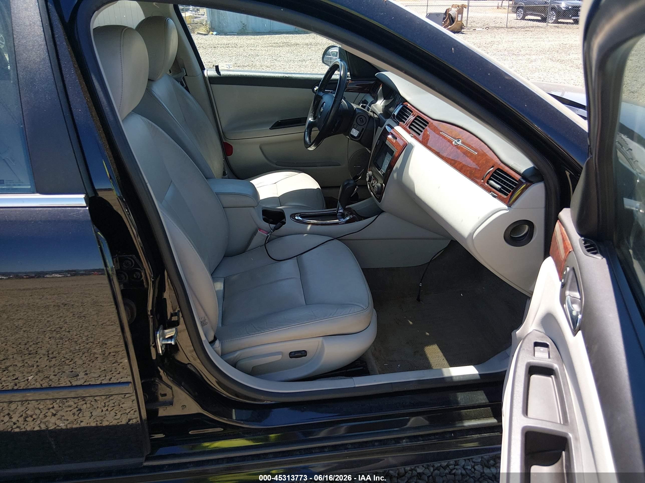 2010 Chevrolet Impala Ltz Black vin: 2G1WC5EM4A1141808
