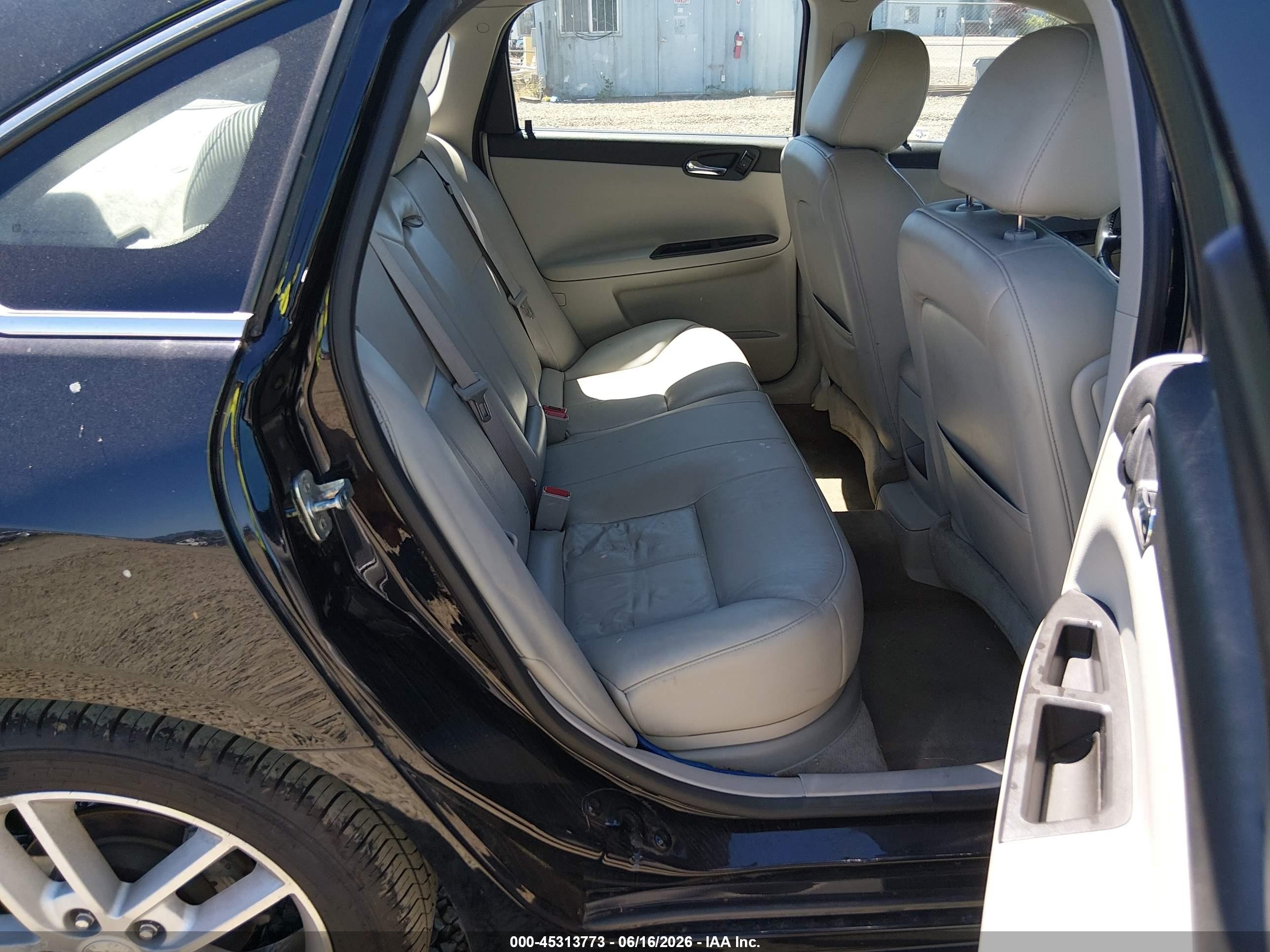 2010 Chevrolet Impala Ltz Black vin: 2G1WC5EM4A1141808