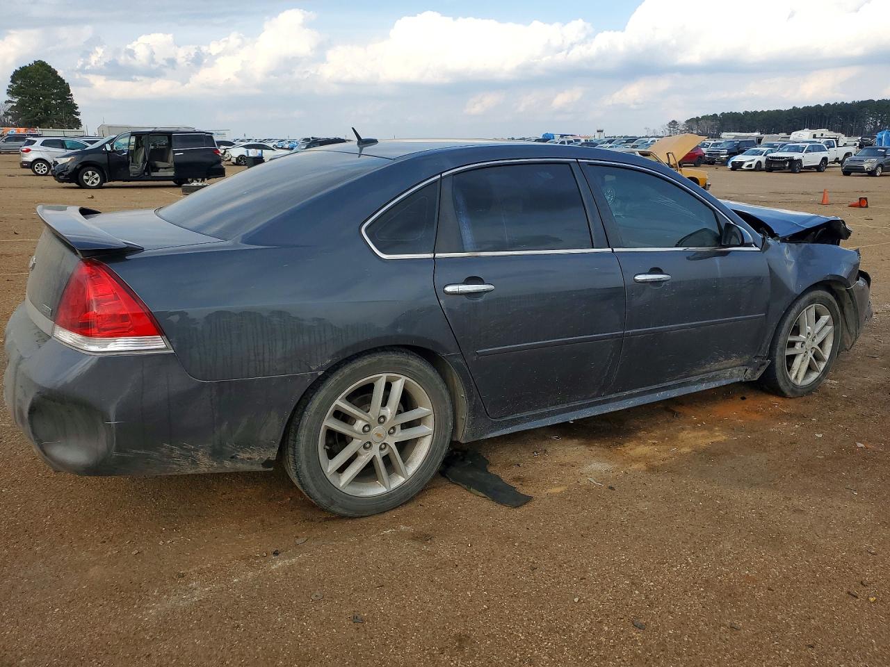 2010 Chevrolet Impala Ltz Gray vin: 2G1WC5EM4A1243352
