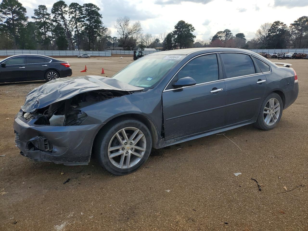2010 Chevrolet Impala Ltz Gray vin: 2G1WC5EM4A1243352