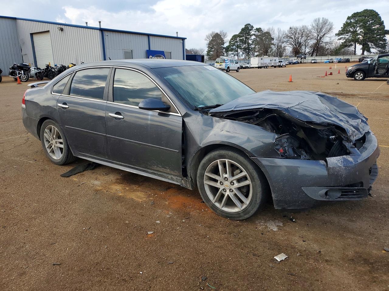 2010 Chevrolet Impala Ltz Gray vin: 2G1WC5EM4A1243352