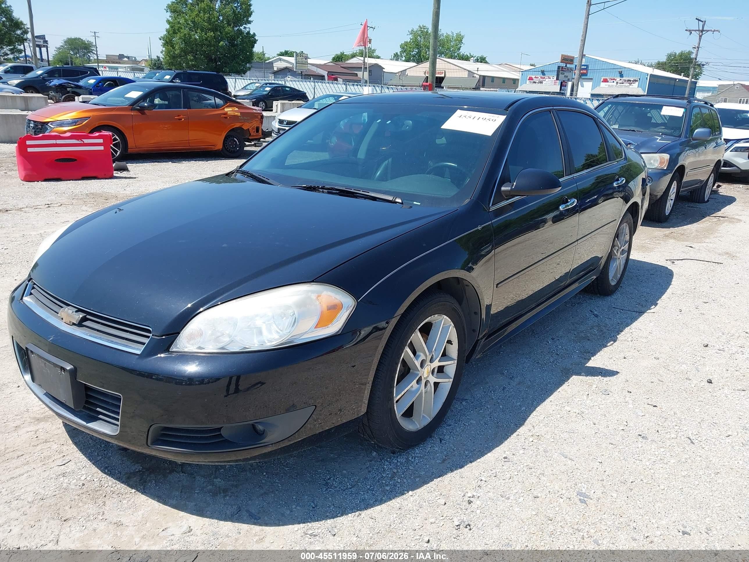 2011 Chevrolet Impala Ltz Черный vin: 2G1WC5EM5B1193644