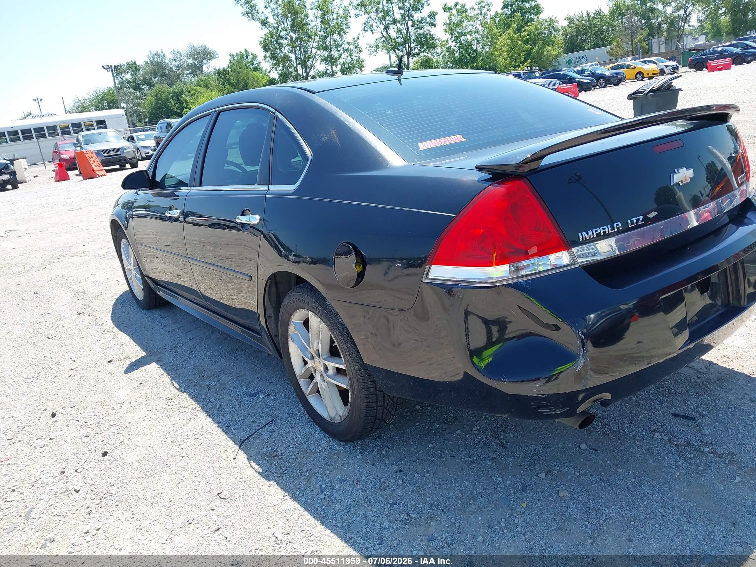 2011 Chevrolet Impala Ltz Черный vin: 2G1WC5EM5B1193644