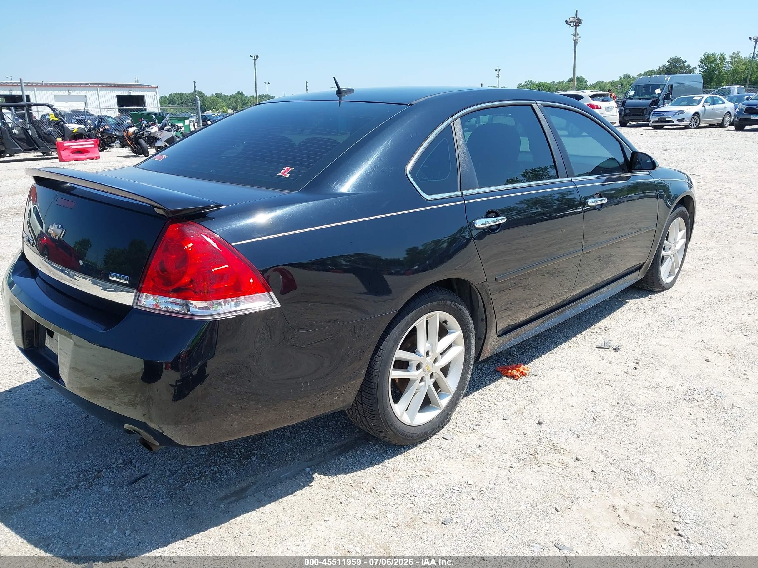 2011 Chevrolet Impala Ltz Черный vin: 2G1WC5EM5B1193644