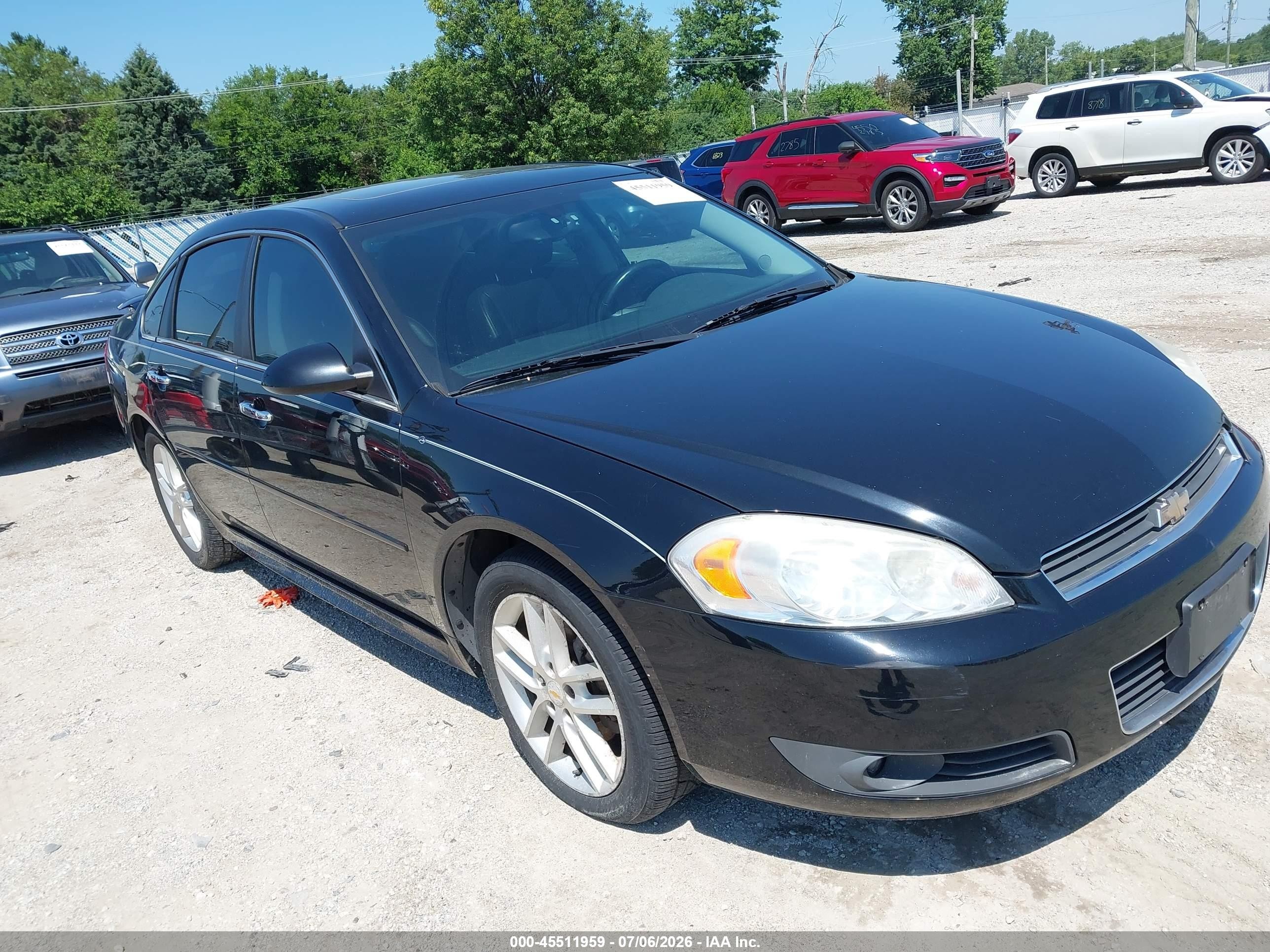 2011 Chevrolet Impala Ltz Черный vin: 2G1WC5EM5B1193644