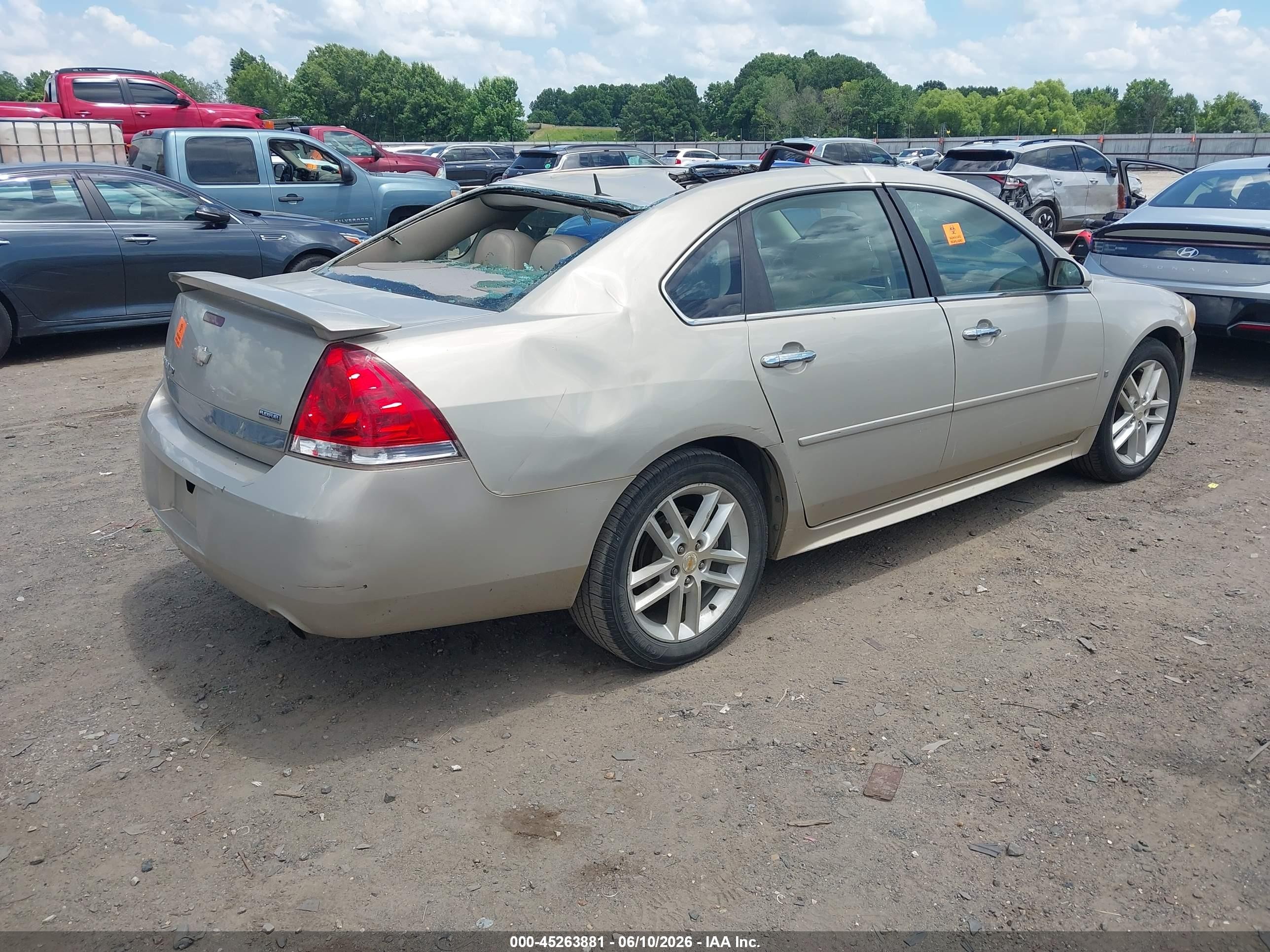 2011 Chevrolet Impala Ltz Gold vin: 2G1WC5EM5B1203296
