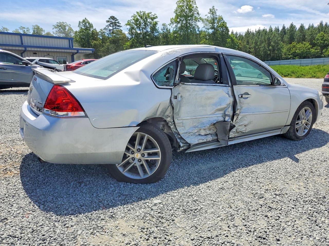 2010 Chevrolet Impala Ltz Silver vin: 2G1WC5EM6A1183879