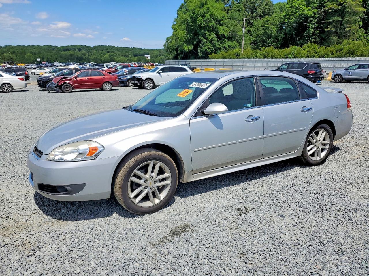2010 Chevrolet Impala Ltz Silver vin: 2G1WC5EM6A1183879