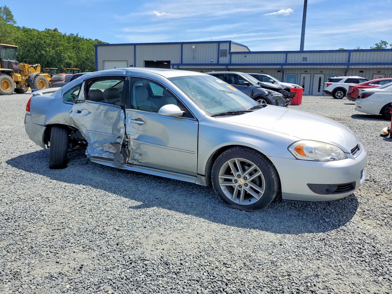 2010 Chevrolet Impala Ltz Silver vin: 2G1WC5EM6A1183879