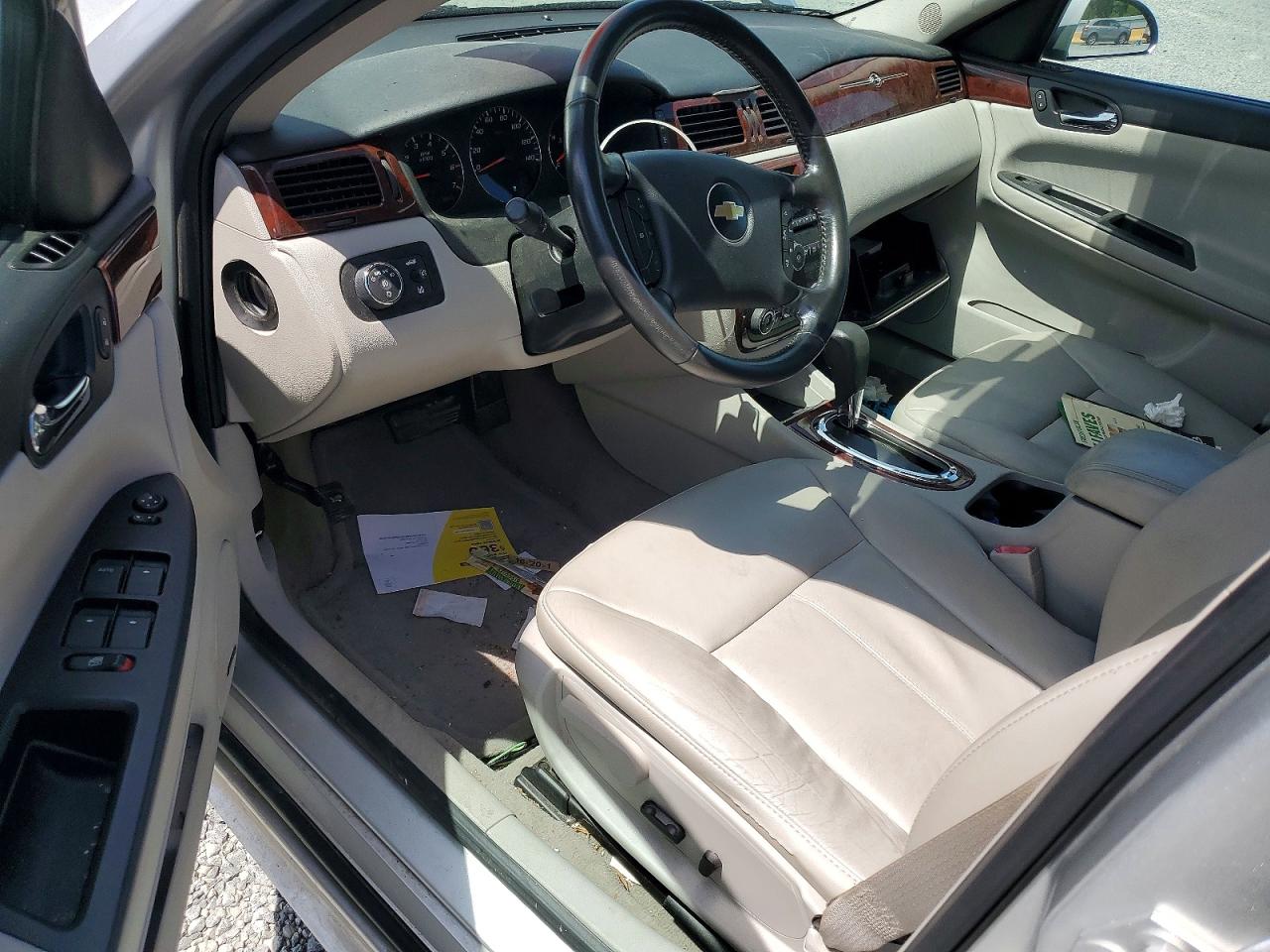 2010 Chevrolet Impala Ltz Silver vin: 2G1WC5EM6A1183879