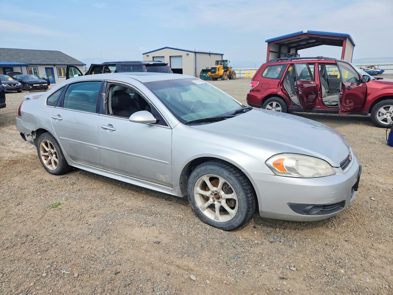 2010 Chevrolet Impala Ltz Silver vin: 2G1WC5EM6A1231851