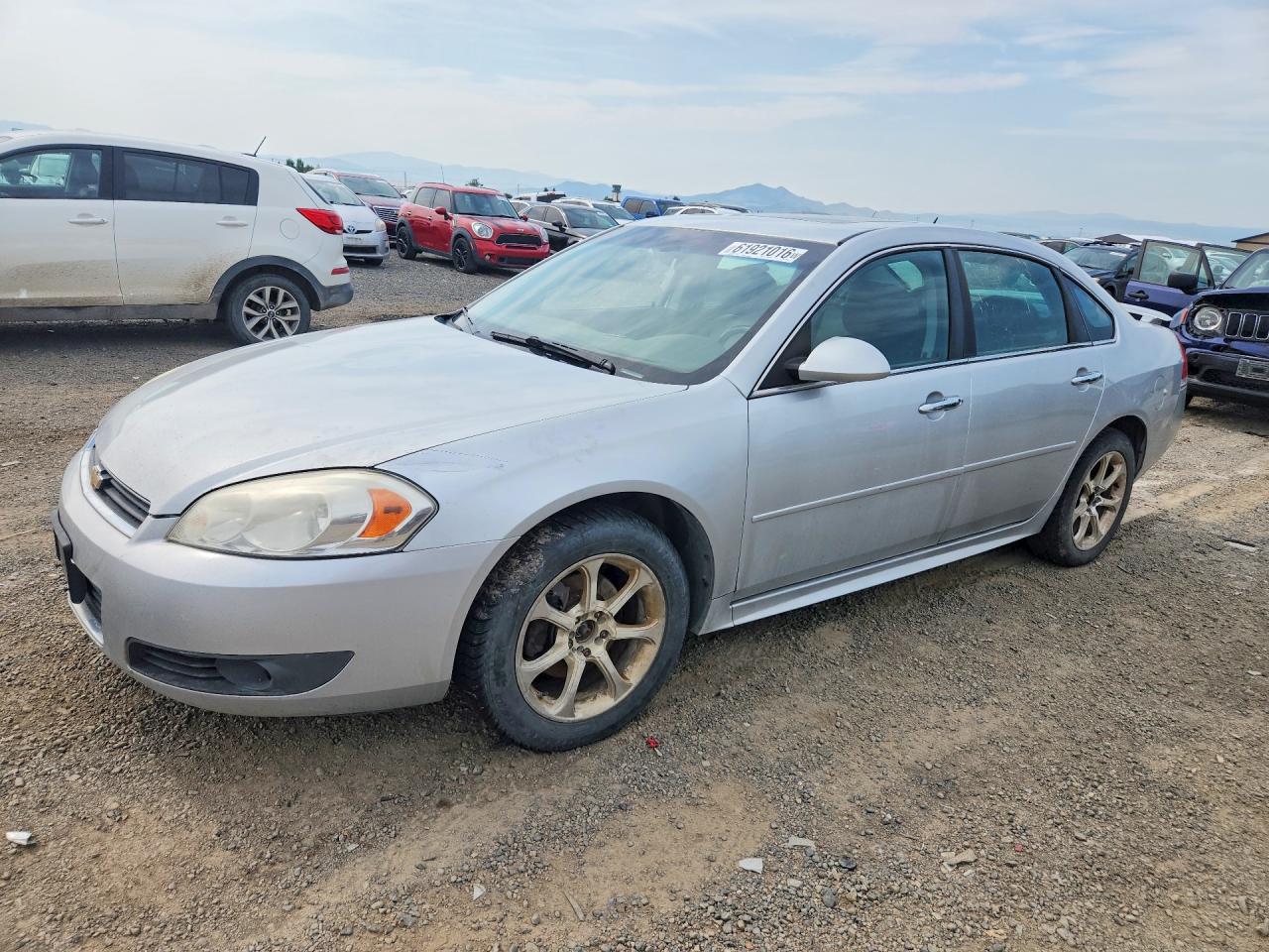 2010 Chevrolet Impala Ltz Silver vin: 2G1WC5EM6A1231851