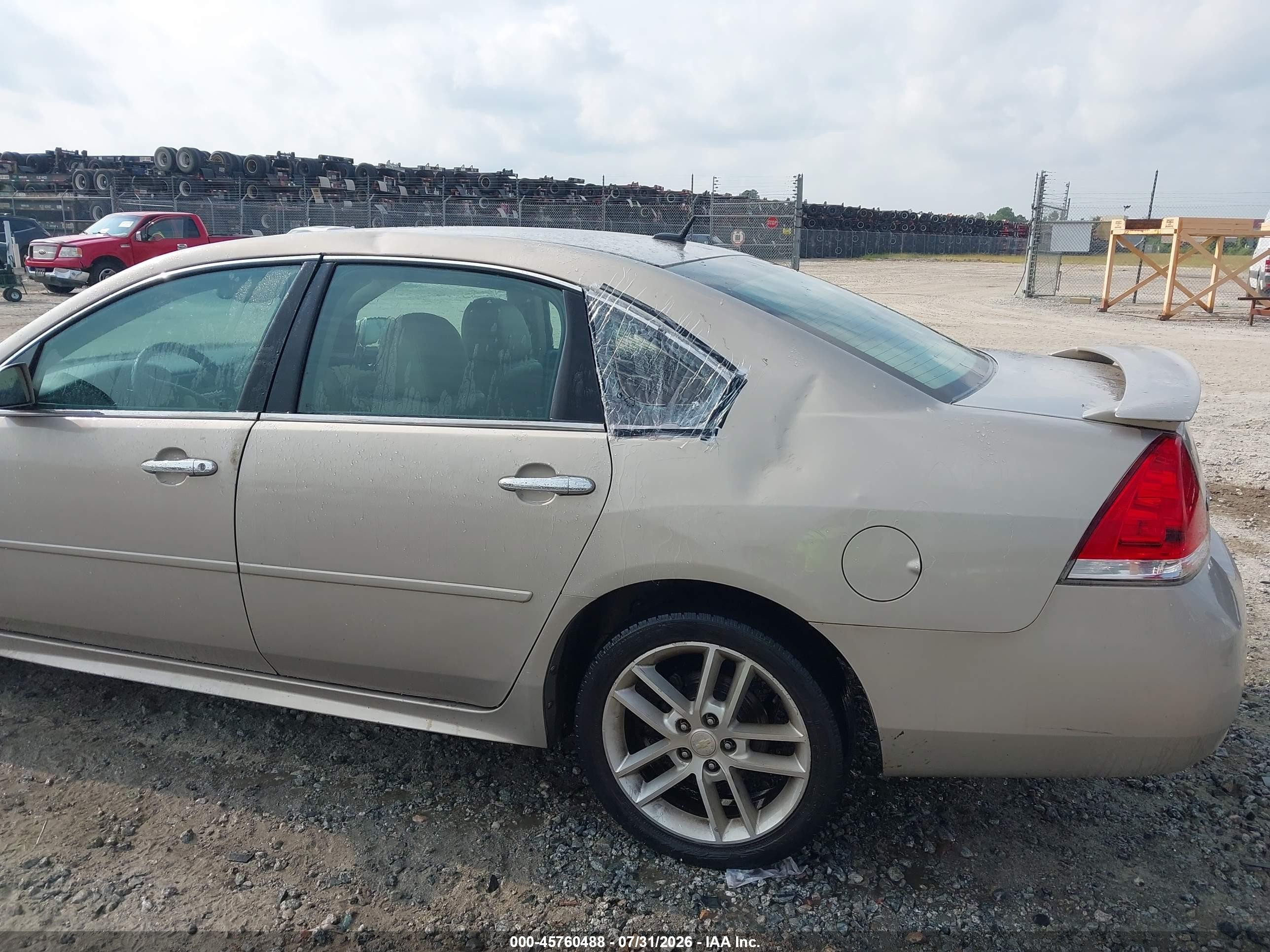 2010 Chevrolet Impala Ltz Beige vin: 2G1WC5EM6A1241618